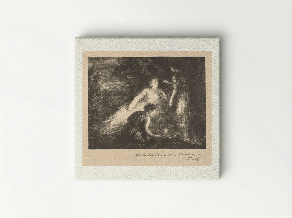 Witchcraft - Henri Fantin-Latour - Canvas