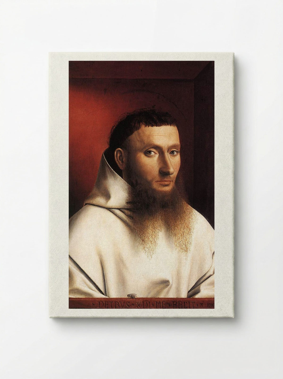 Portrait of a Carthusian - Petrus Christus - Canvas