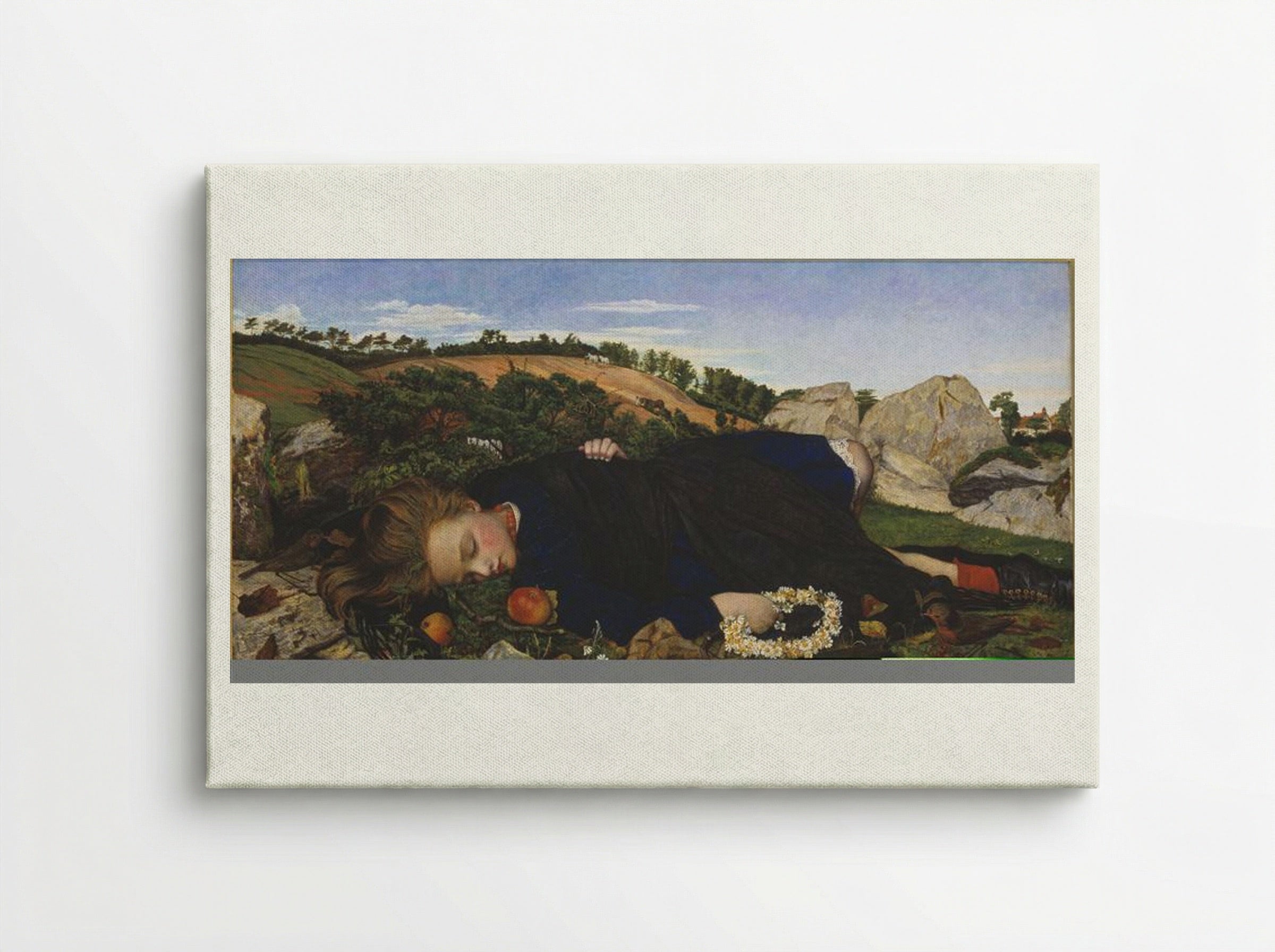 Robin of Modern Times - John Roddam Spencer Stanhope - Canvas