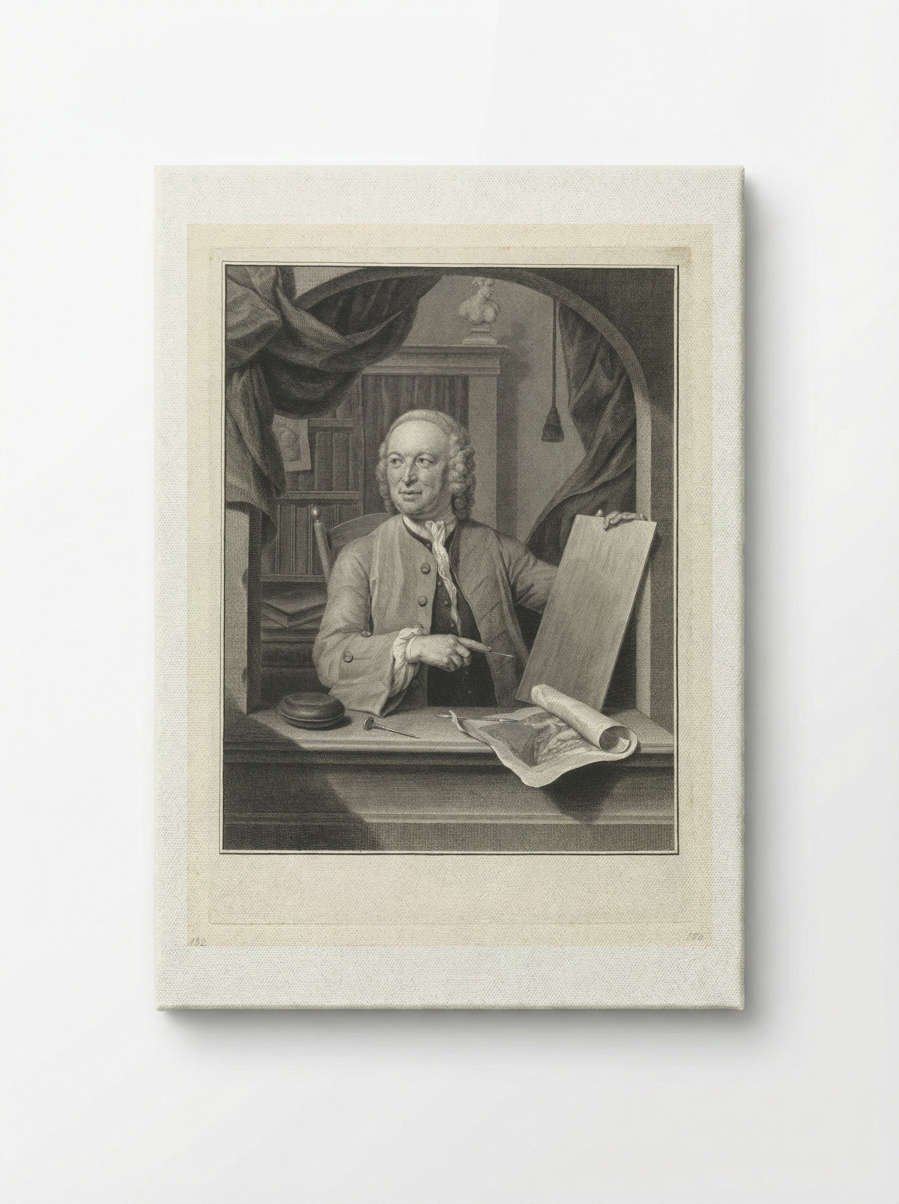 Portret van Maurits, prins van Oranje - Pieter Tanjé - Canvas