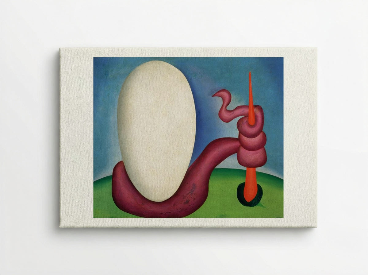 The Egg - Tarsila do Amaral - Canvas