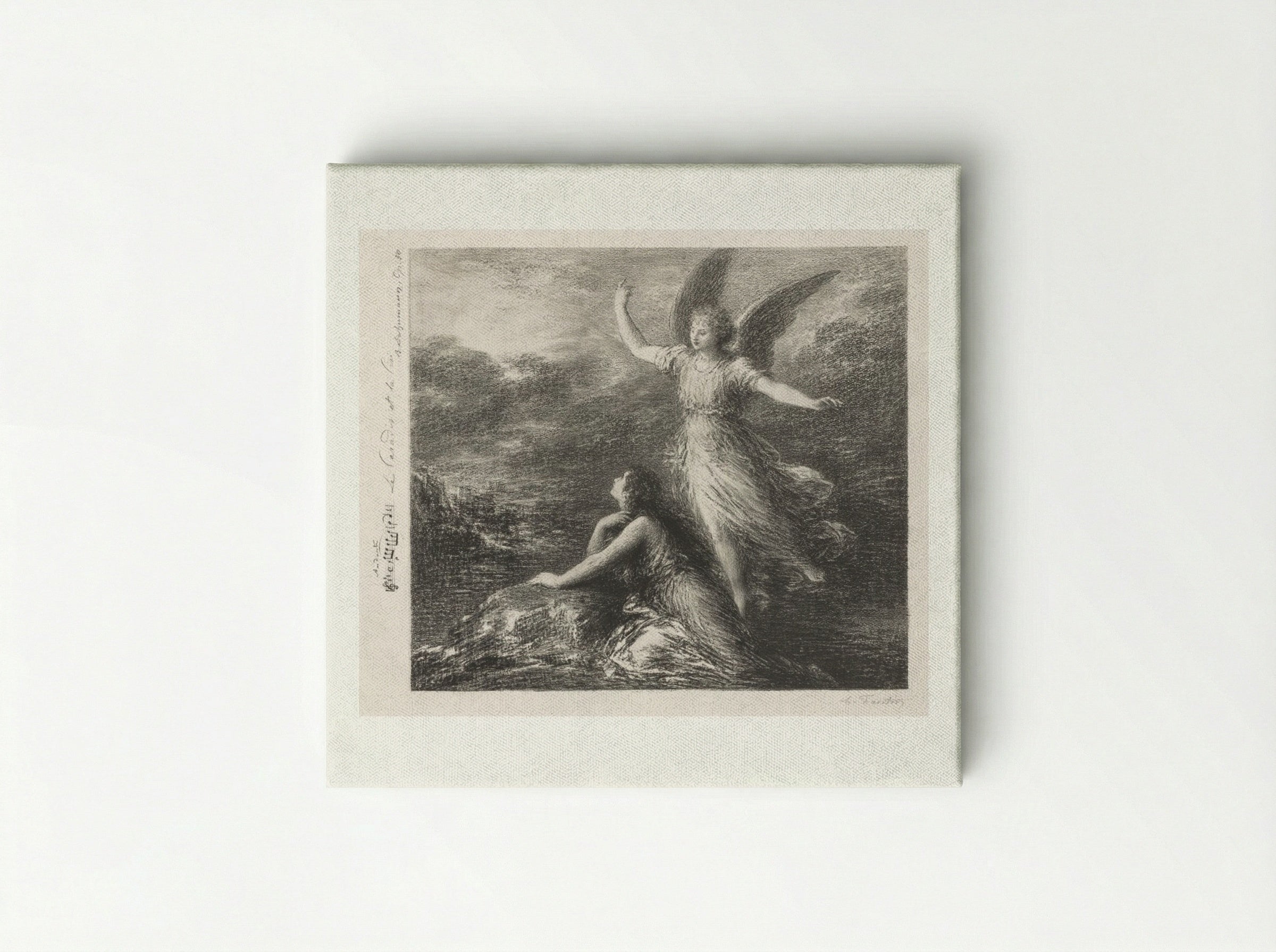Debut from Paradise and the Peri (Second Plate) - Henri Fantin-Latour - Canvas