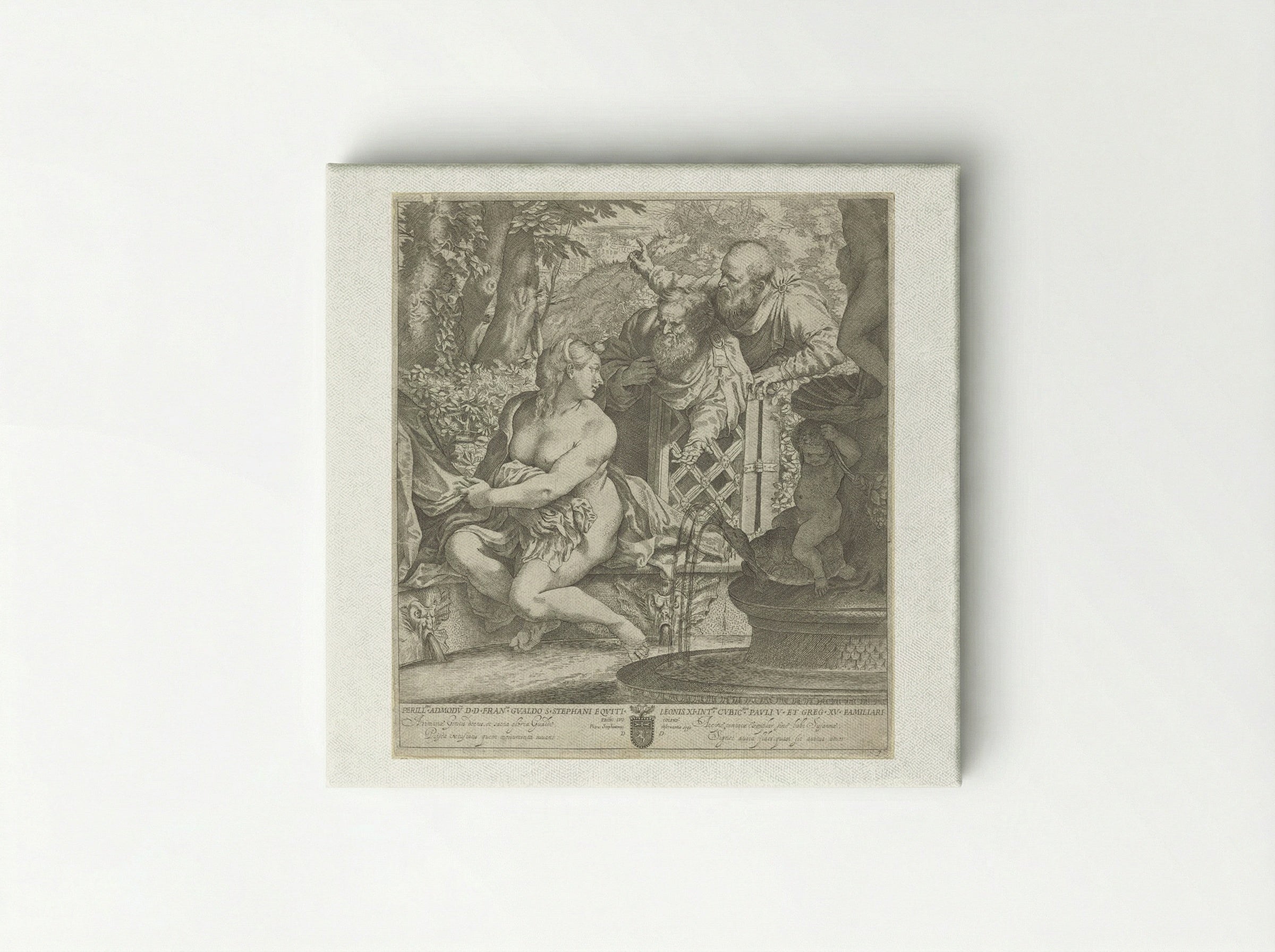 Susanna and the Elders - Annibale Carracci - Canvas
