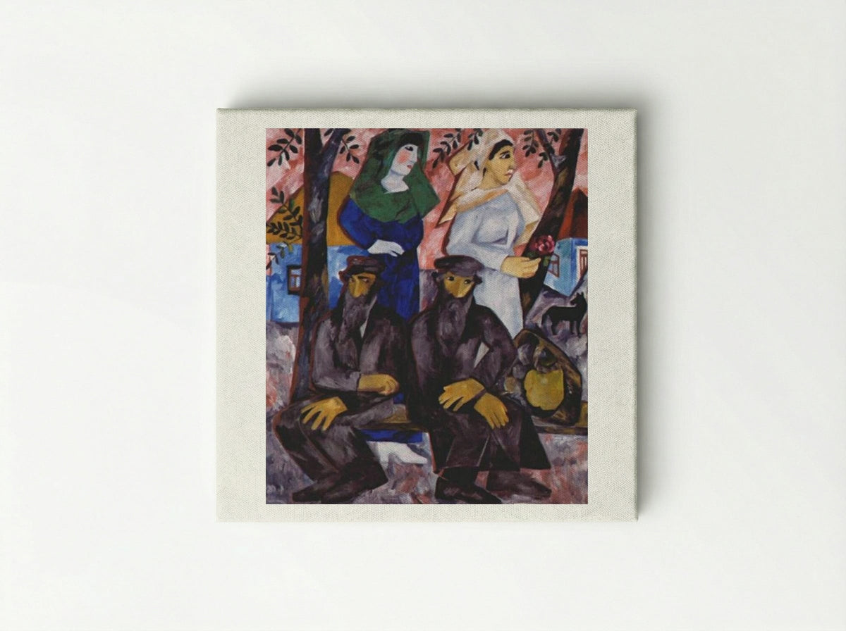 Sabbath - Natalia Goncharova - Canvas