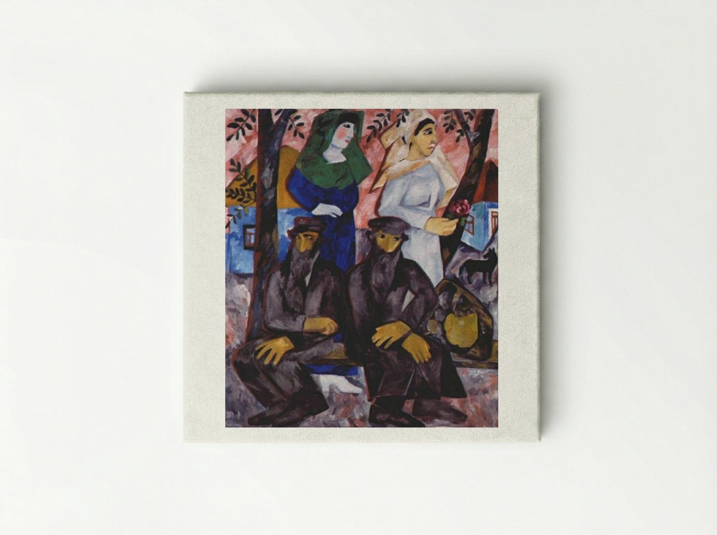 Sabbath - Natalia Goncharova - Canvas