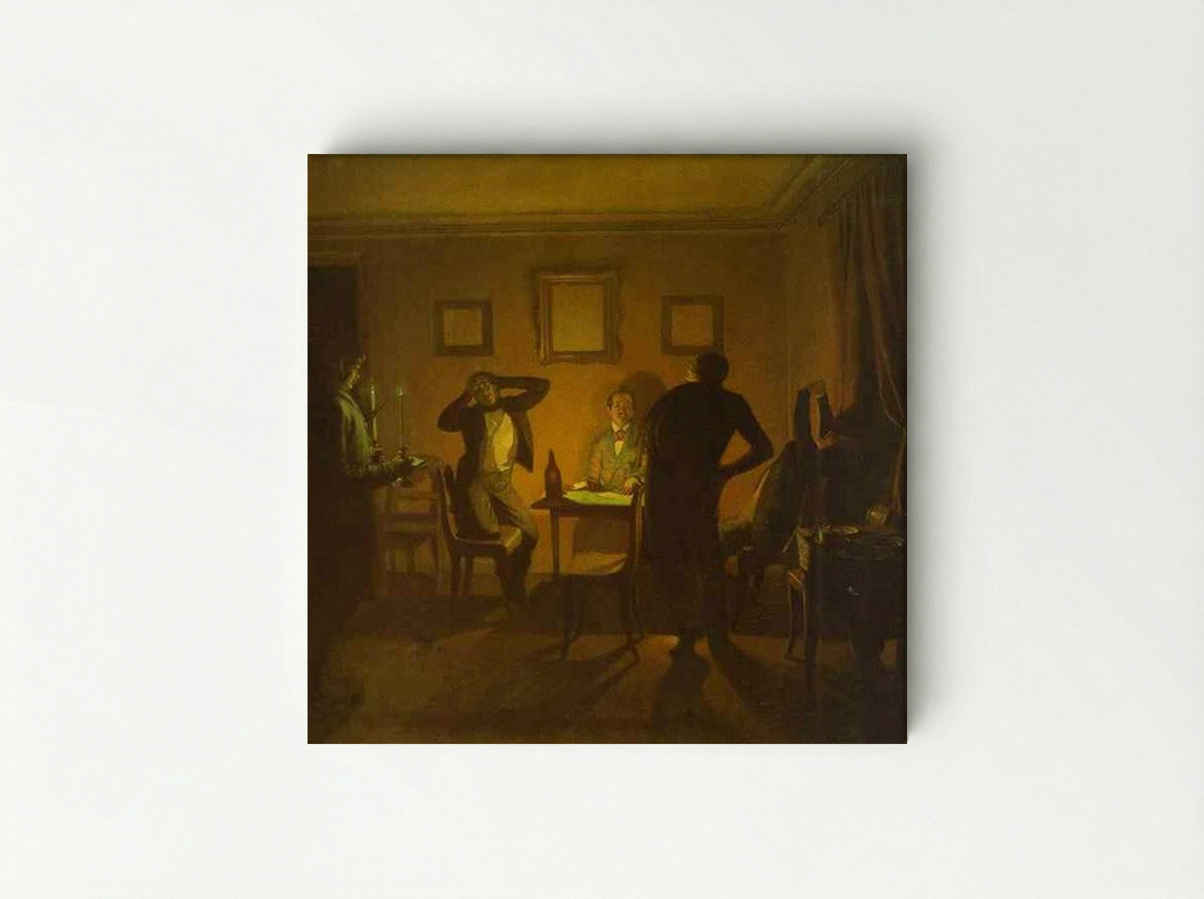 Gamblers - Pavel Fedotov - Canvas