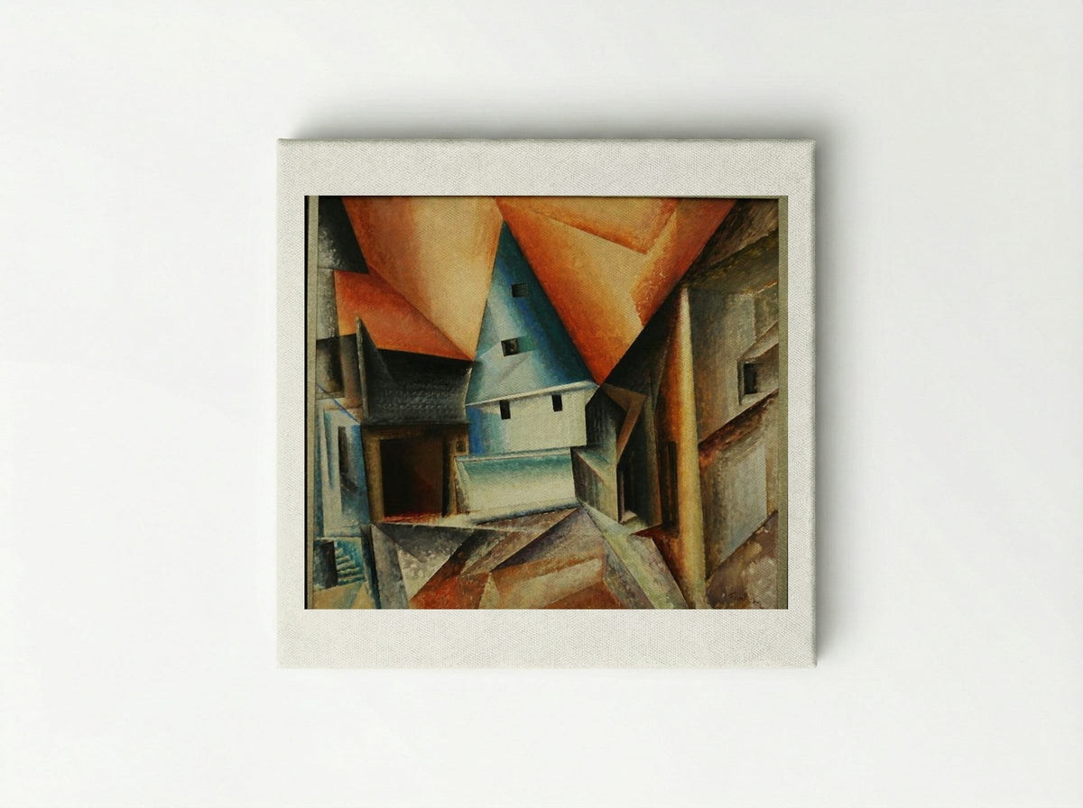 Oberweimar - Lyonel Feininger - Canvas