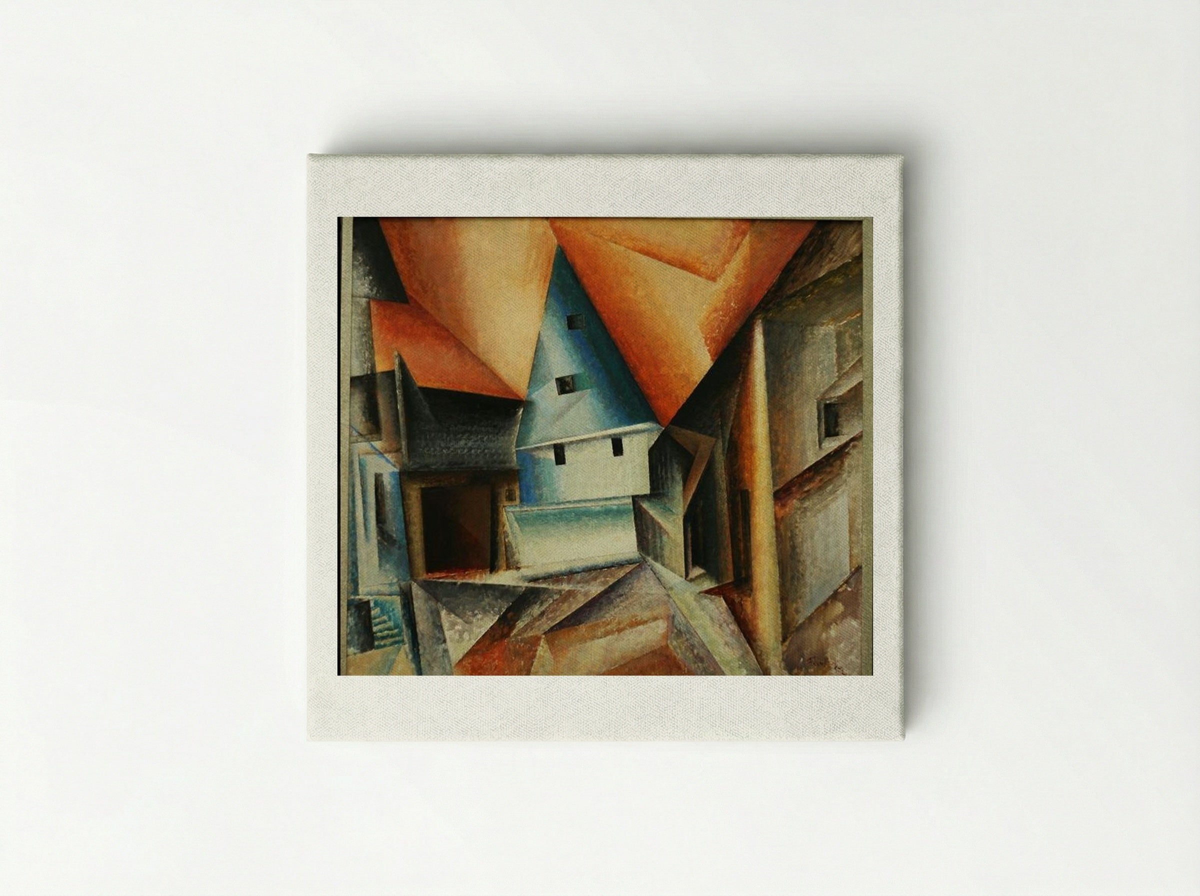 Oberweimar - Lyonel Feininger - Canvas