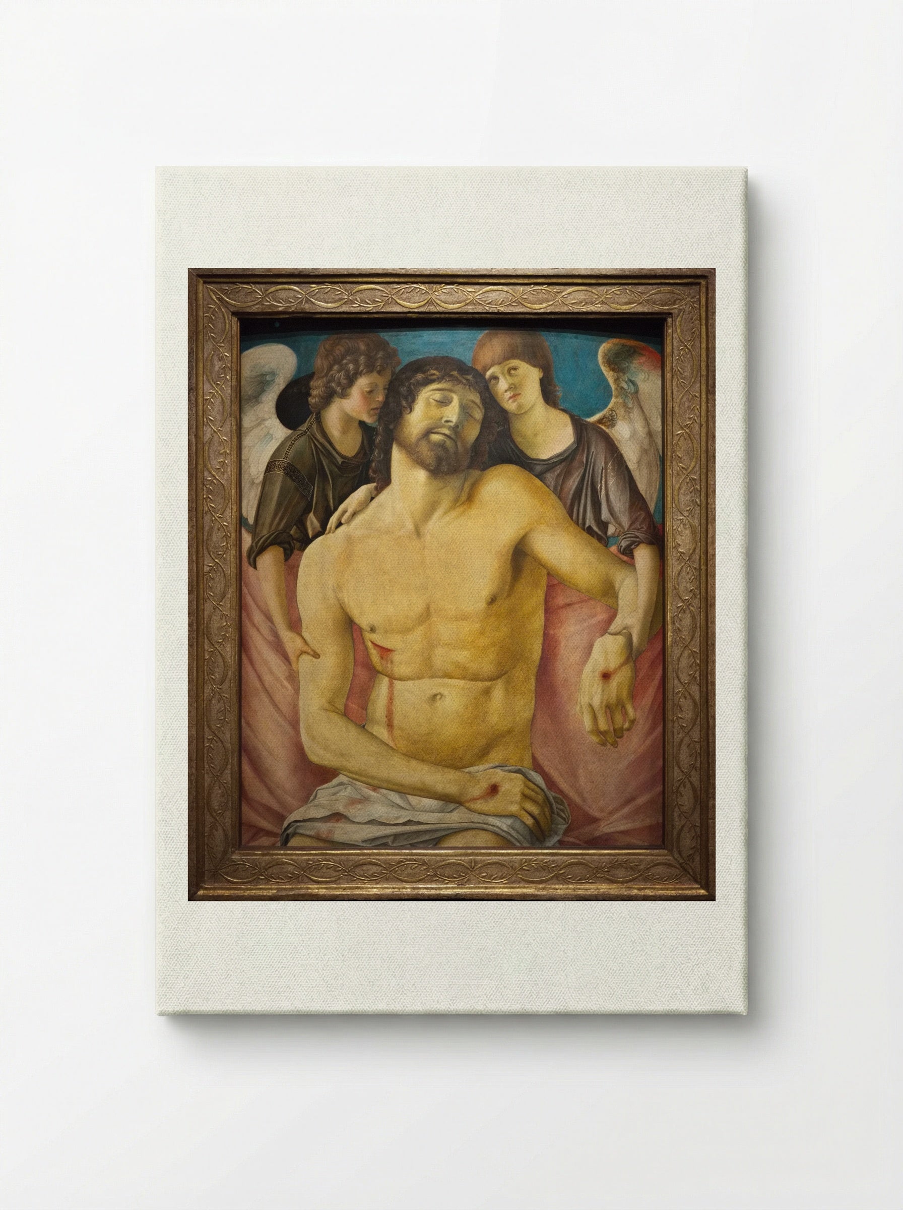 Dead Christ Supported by Angels - Giovanni Bellini - Canvas