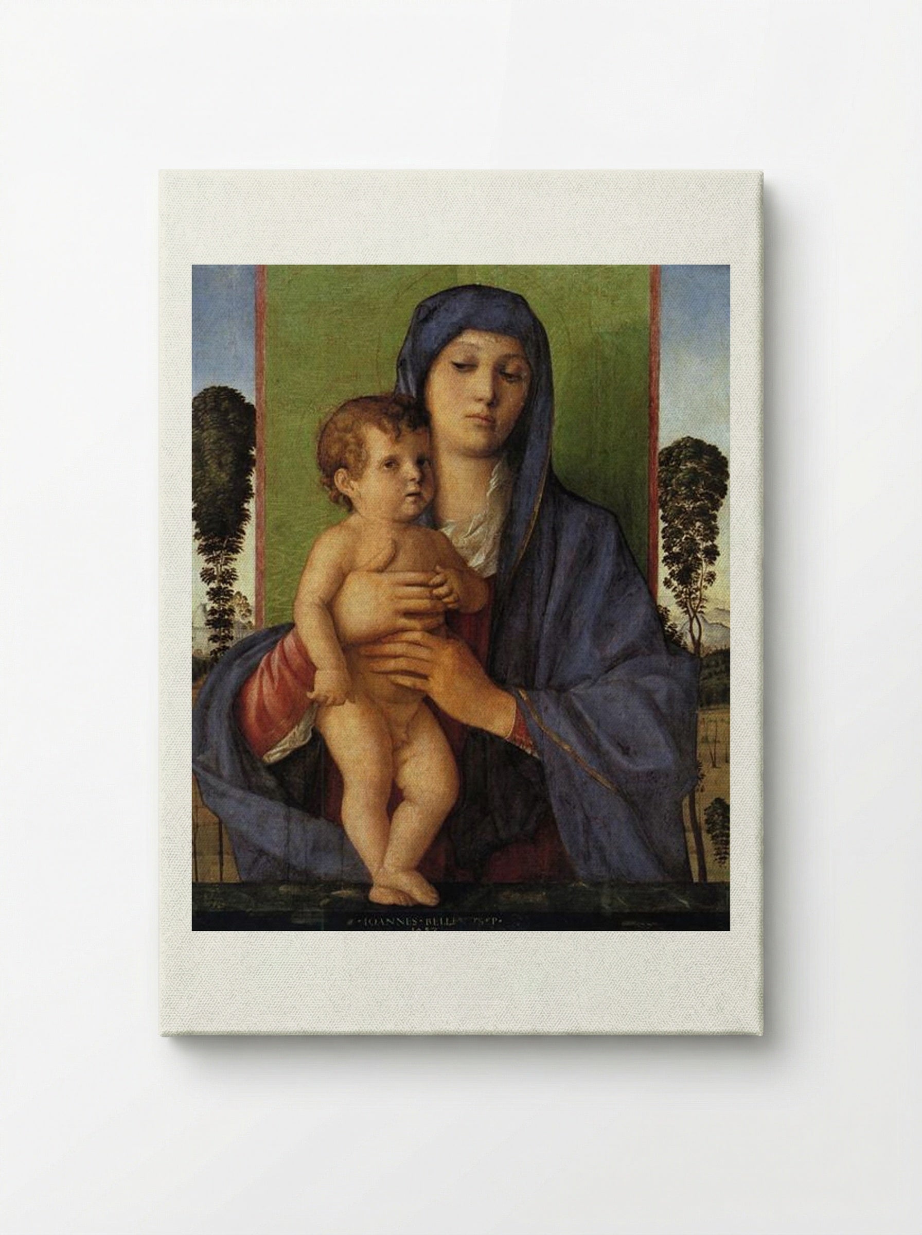 Madonna with Trees - Giovanni Bellini - Canvas