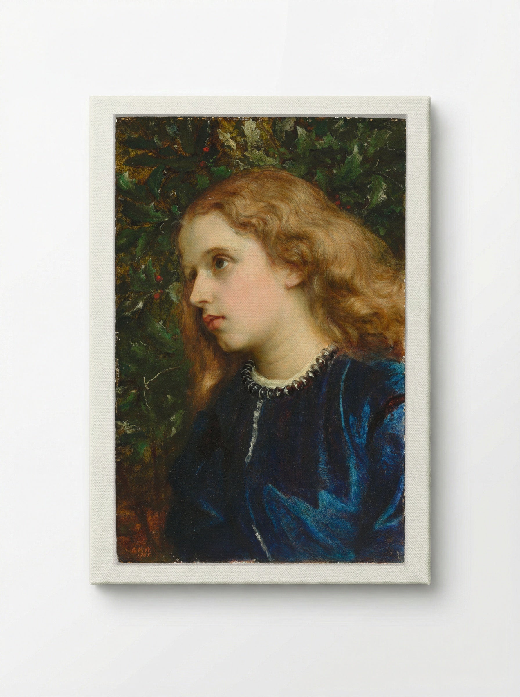 Virginia Dalrymple - George Frederic Watts - Canvas