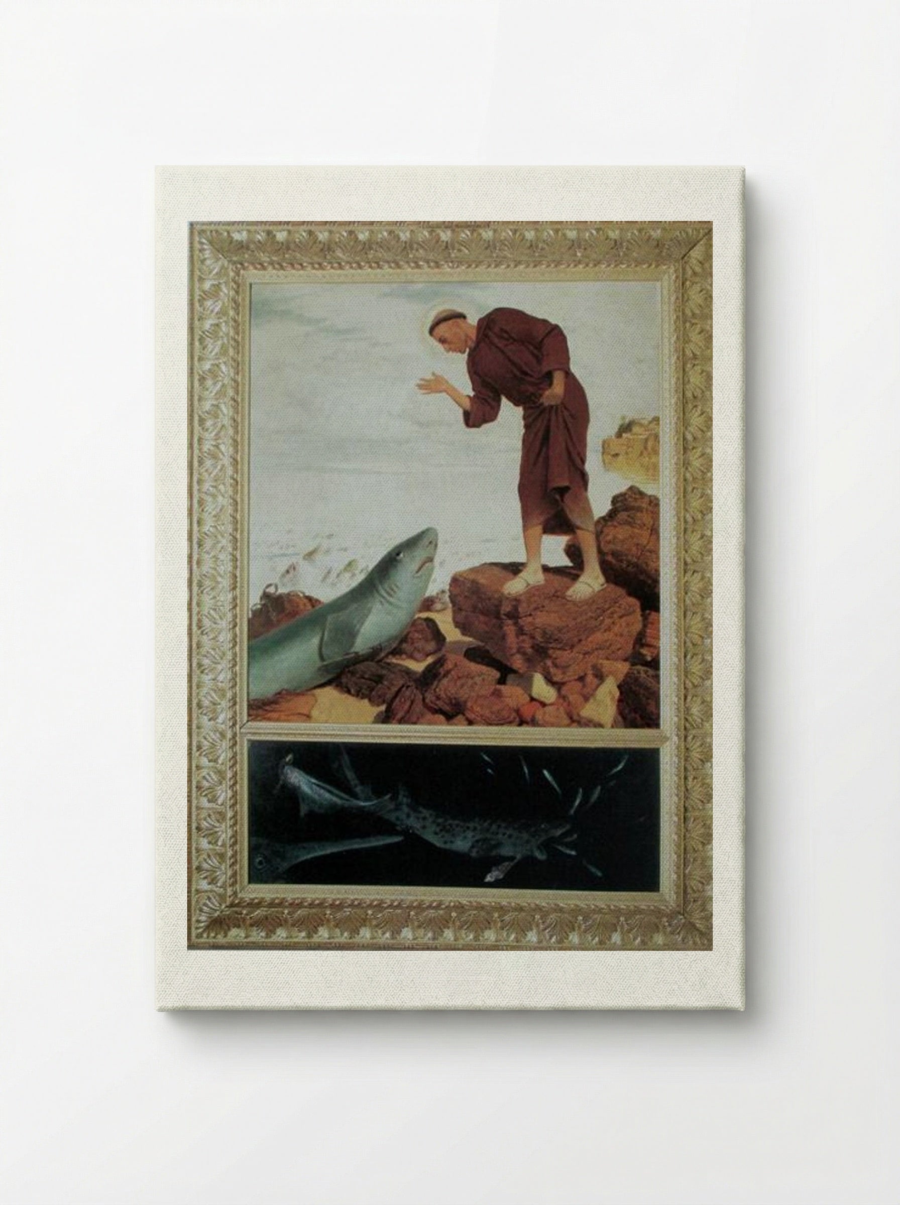 St. Anthony - Arnold Böcklin - Canvas