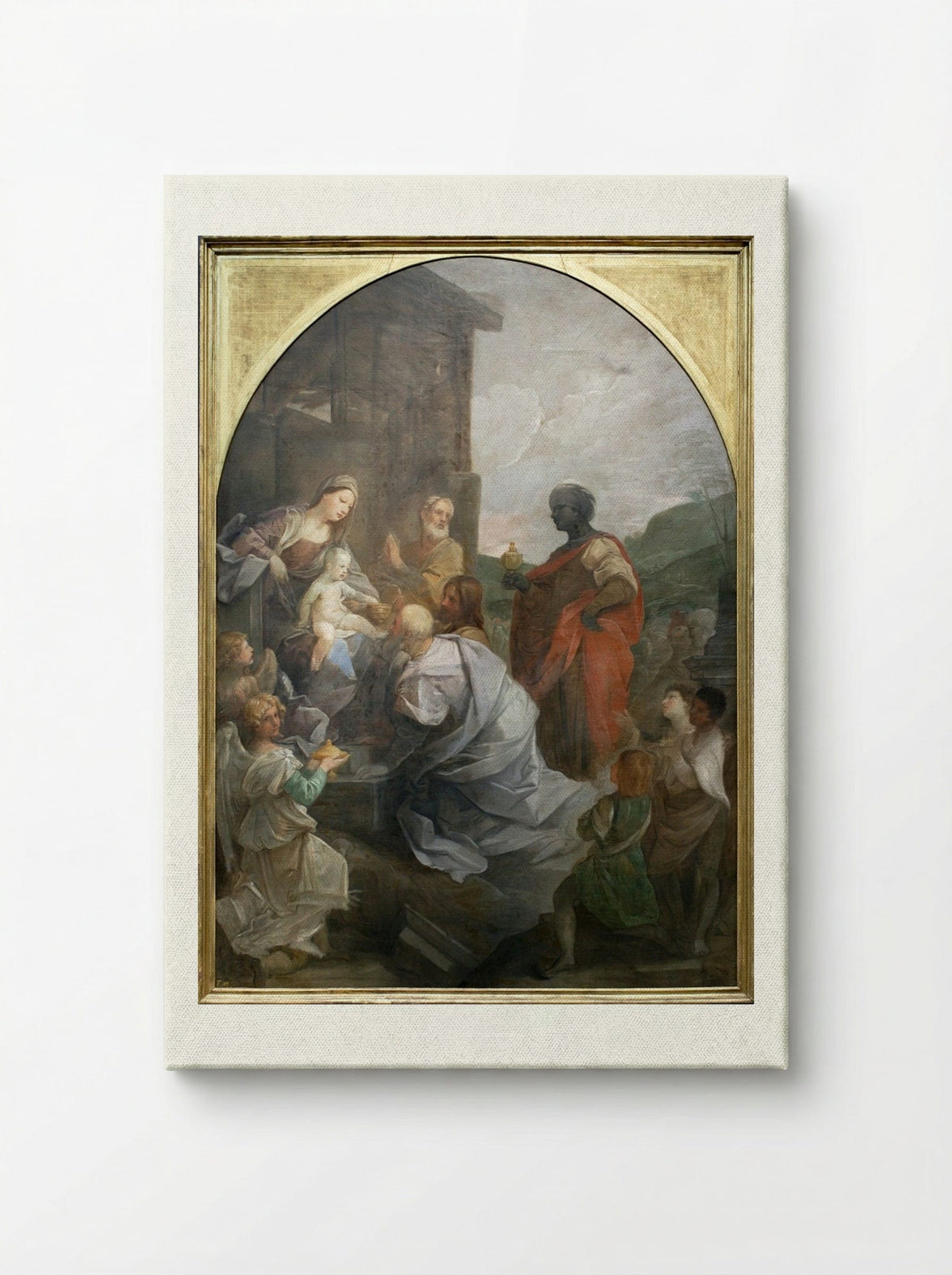 Adoration of the Magi - Guido Reni - Canvas