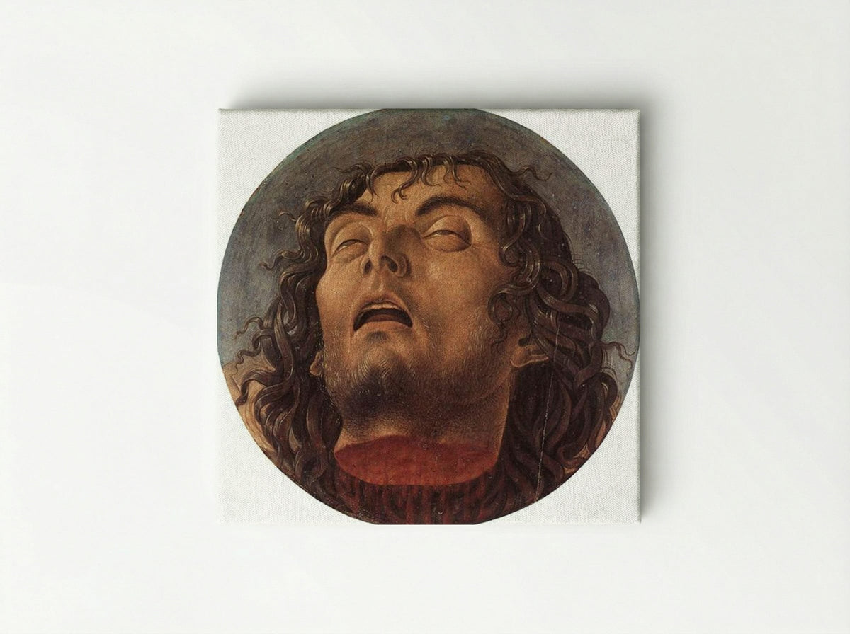 Head of St John the Baptist - Giovanni Bellini - Canvas