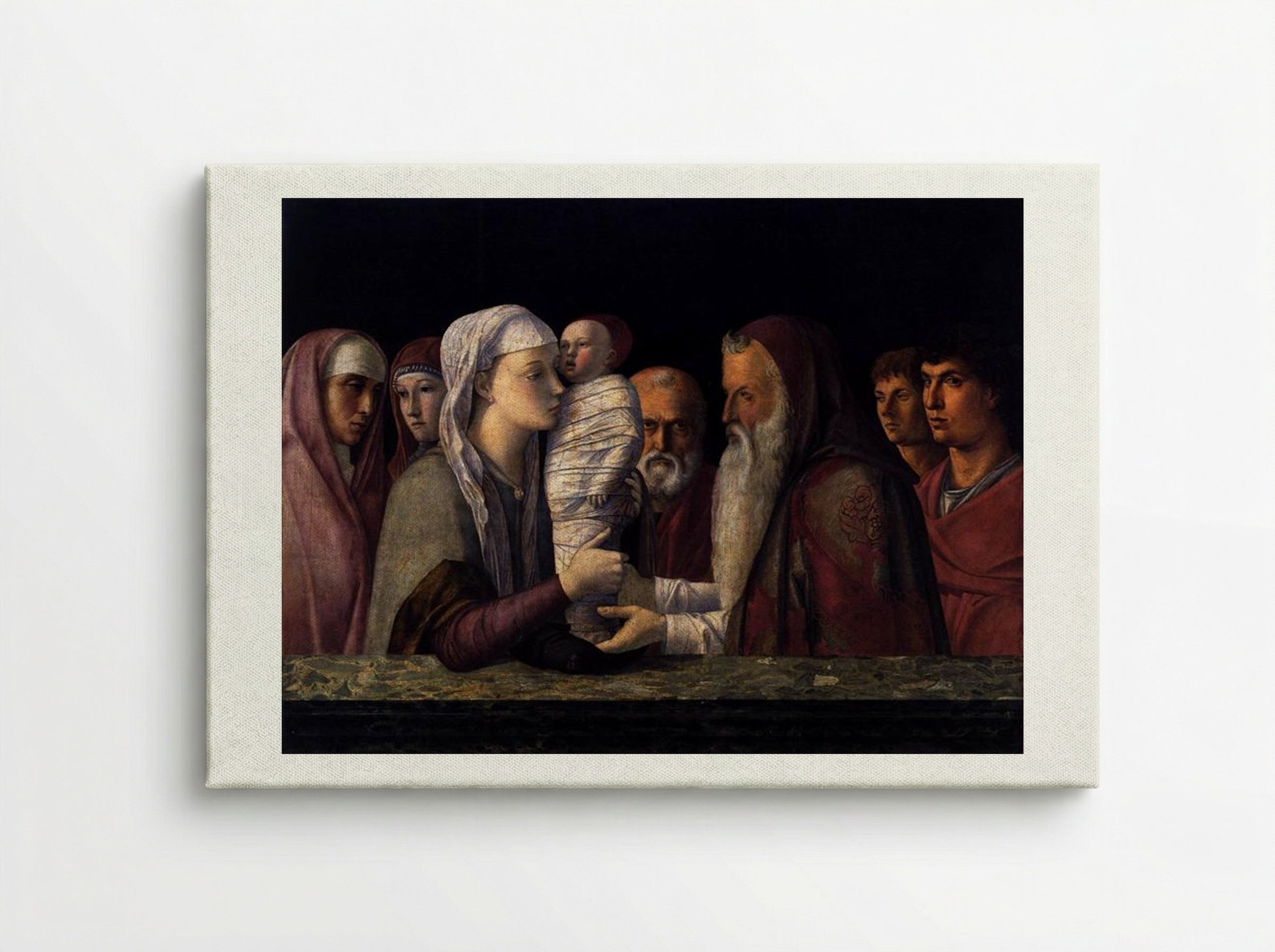 Presentation at the Temple - Giovanni Bellini - Canvas