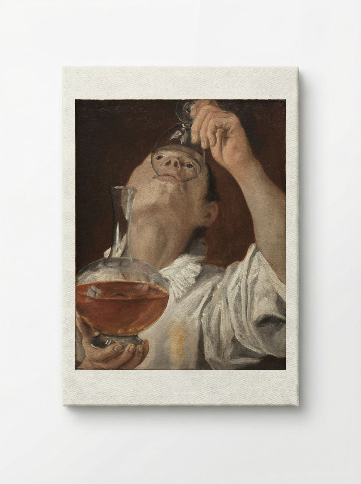 Boy Drinking - Annibale Carracci - Canvas