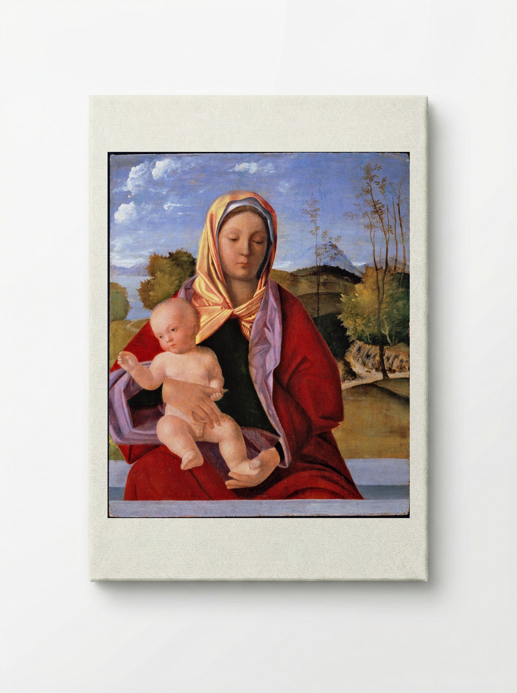 Madonna and Child - Giovanni Bellini - Canvas