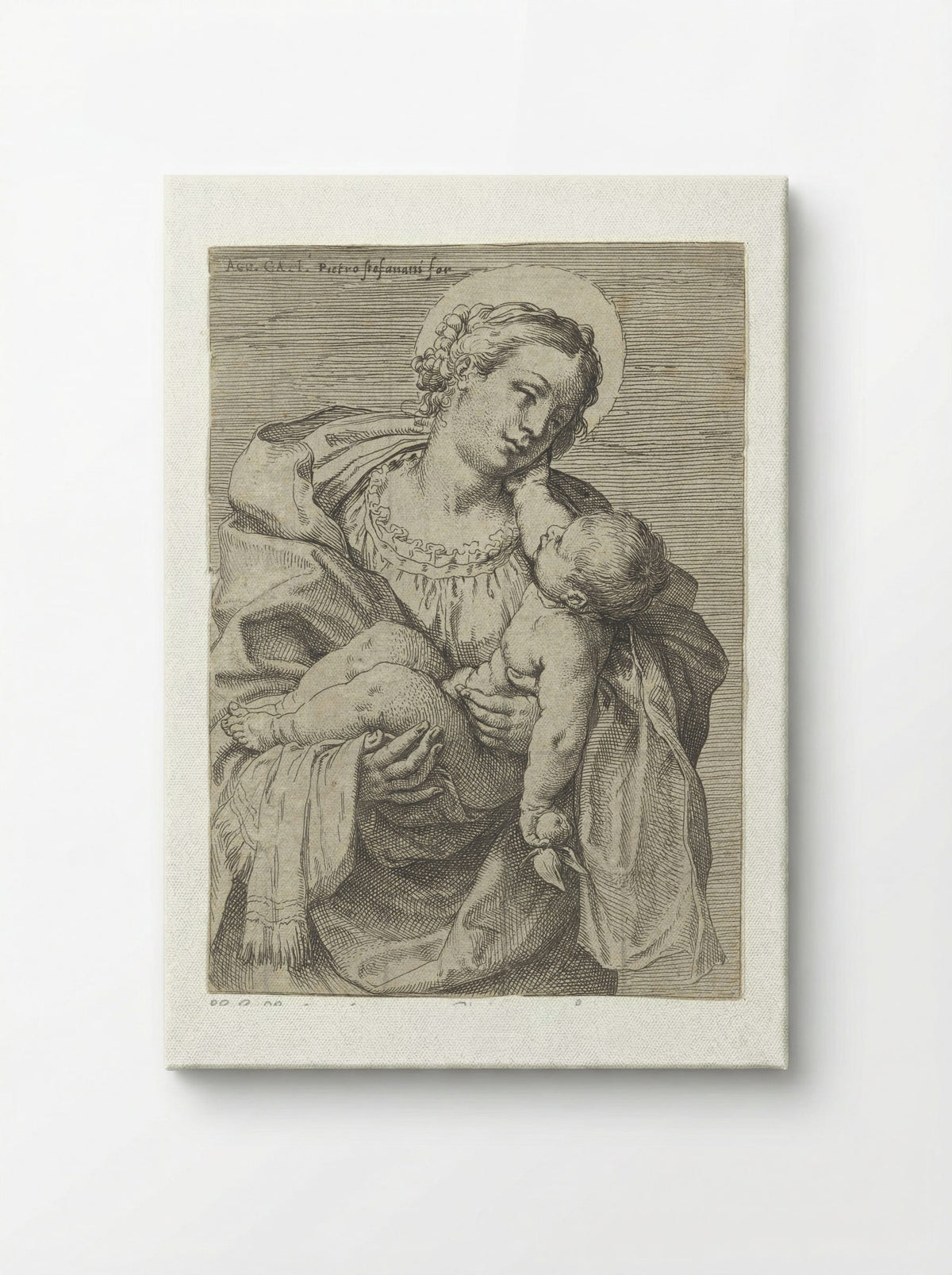 Madonna and Child - Annibale Carracci - Canvas