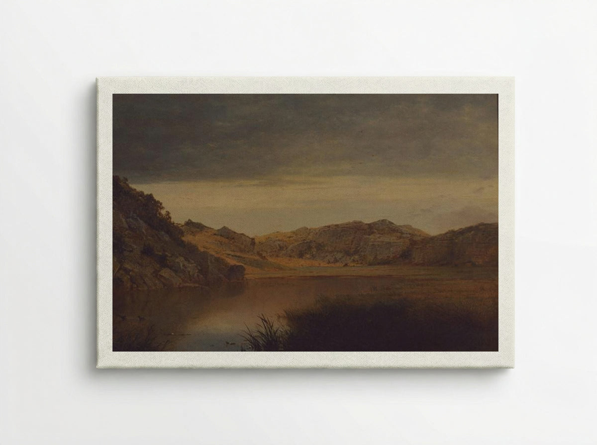Paradise Rocks, Newport - John Frederick Kensett - Canvas