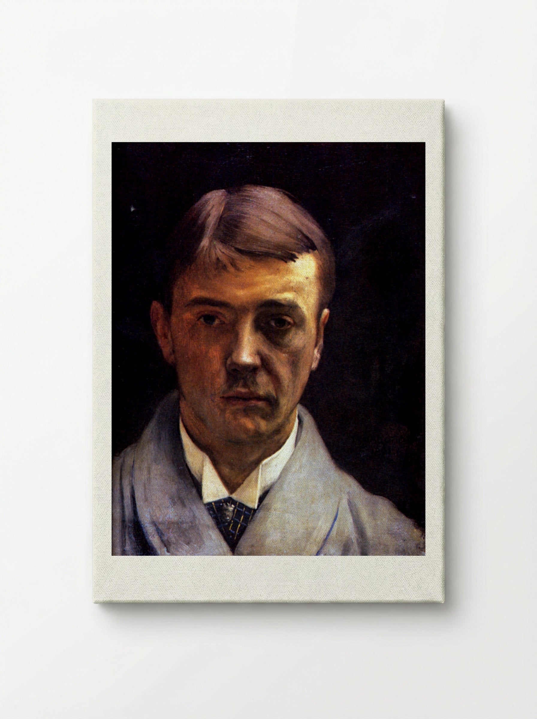 My portrait (Self-Portrait) - Félix Vallotton - Canvas
