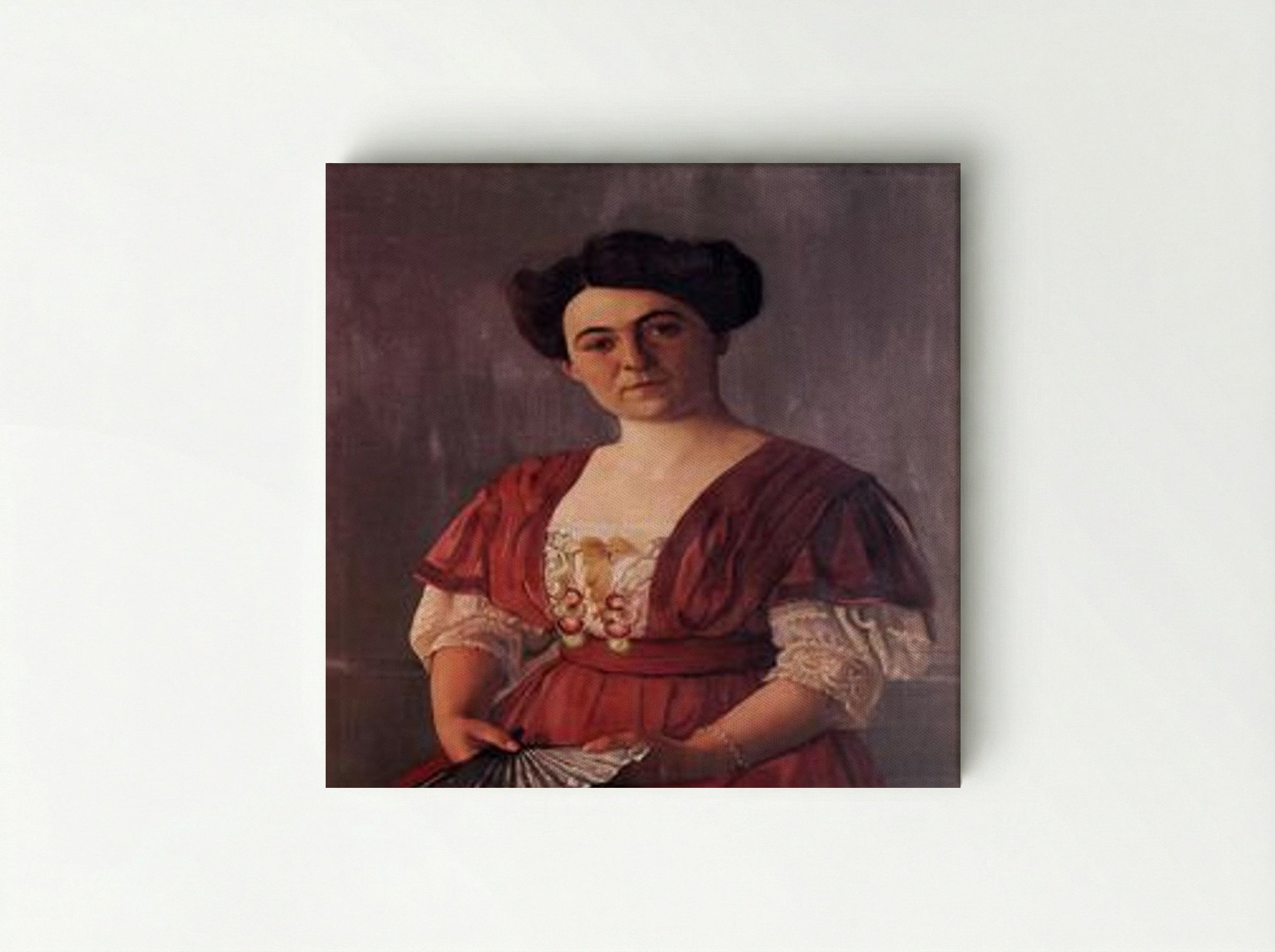 Portrait of Madame Hasen - Félix Vallotton - Canvas