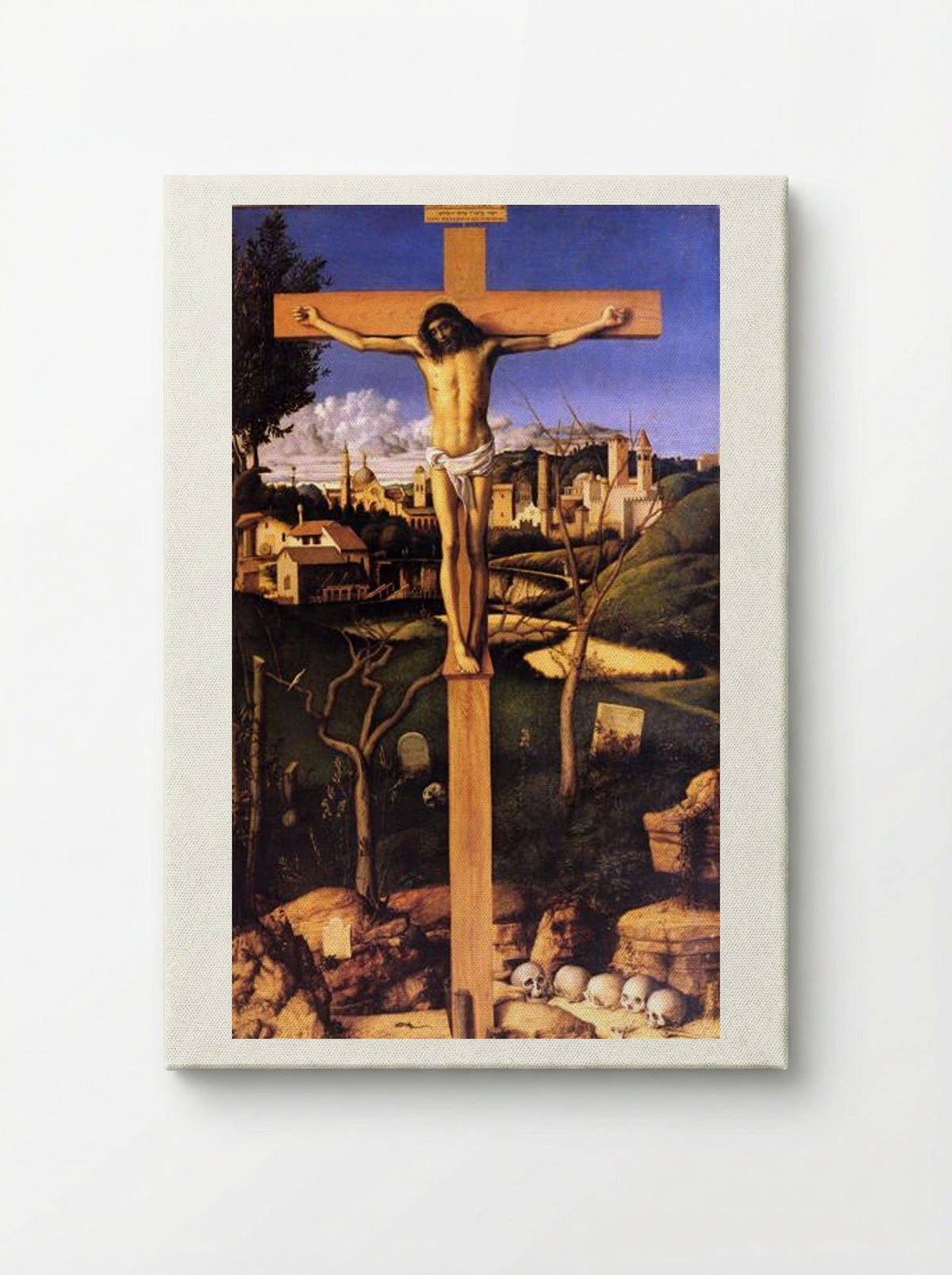 The Crucifixion - Giovanni Bellini - Canvas
