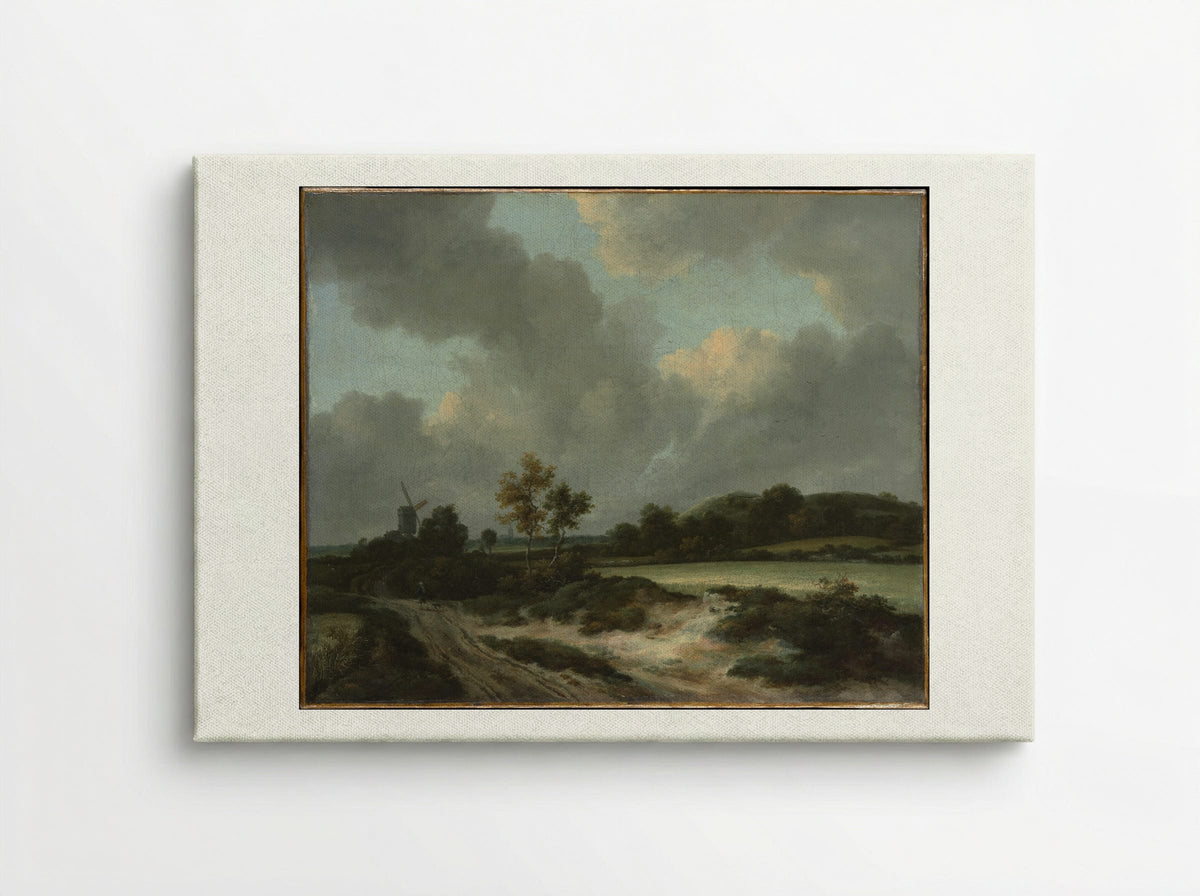 Grainfields - Jacob van Ruisdael - Canvas
