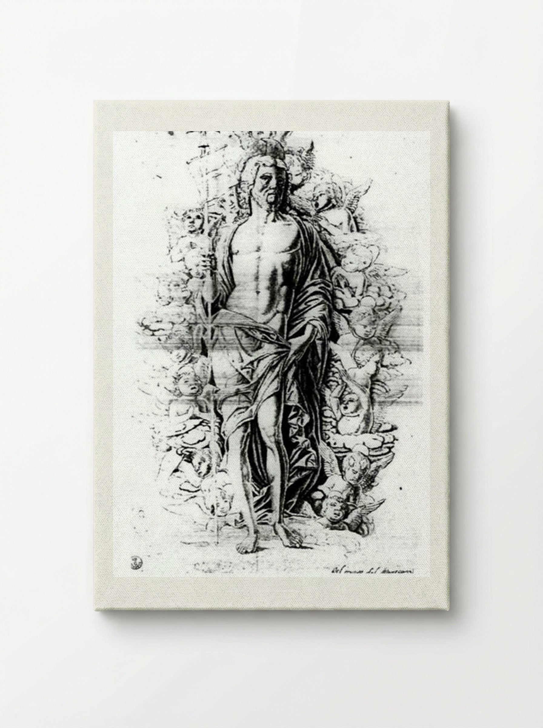 Christ in Limbo - Andrea Mantegna - Canvas