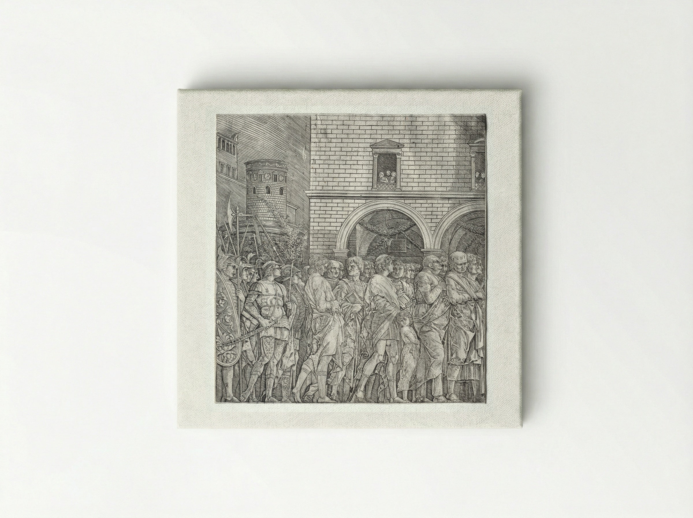 Triumph of Caesar: The Senators - Andrea Mantegna - Canvas