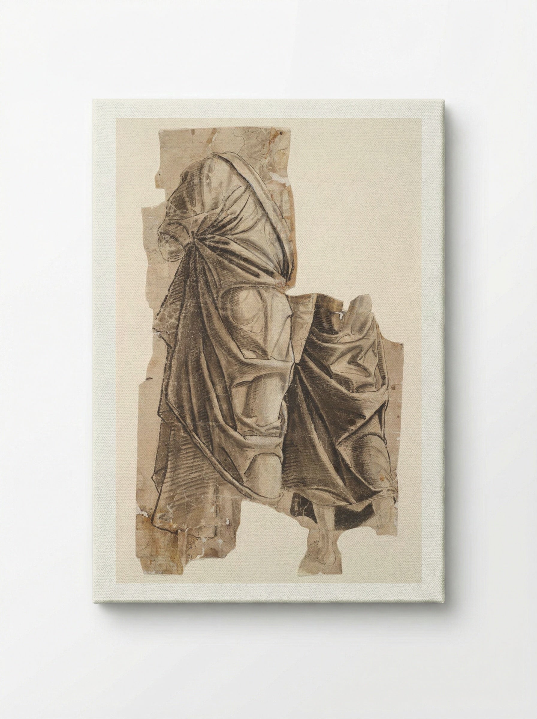 Two Apostles Watching the Ascension of Christ - Andrea Mantegna - Canvas