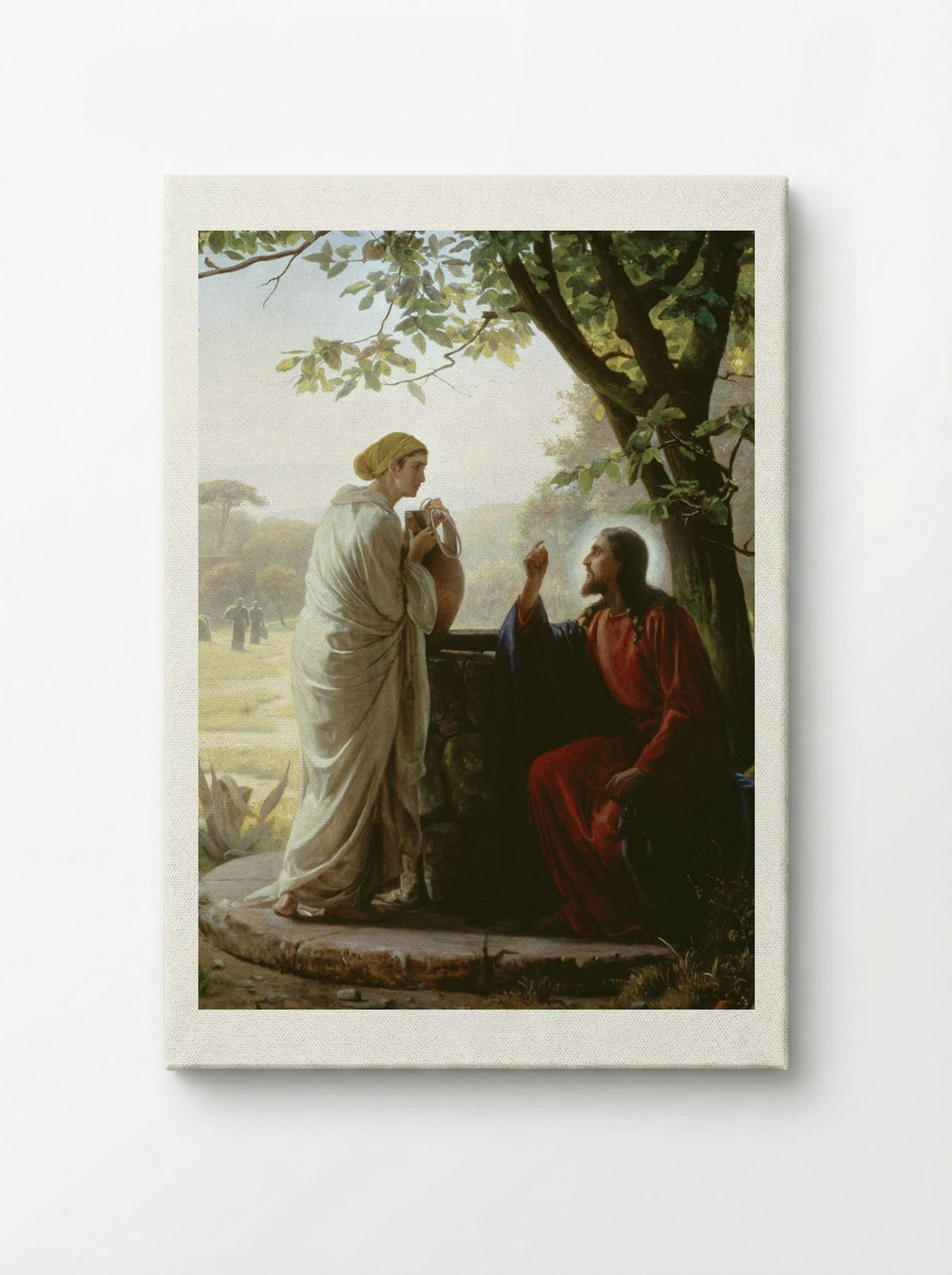 Woman at the Well - Carl Bloch - Canvas