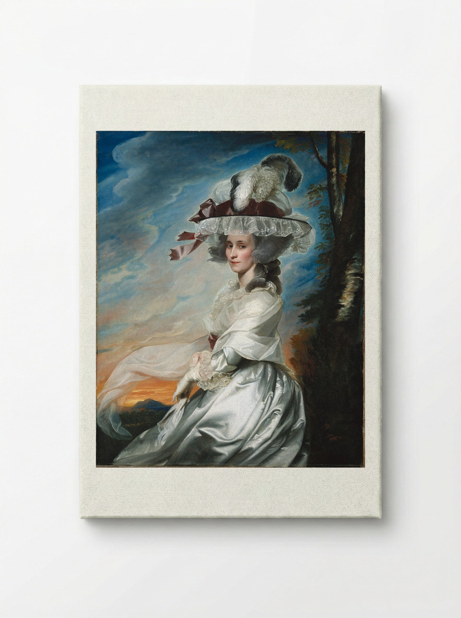 Abigael Bromfield Rogers (Mrs. Daniel Denison Rogers) - John Singleton Copley - Canvas