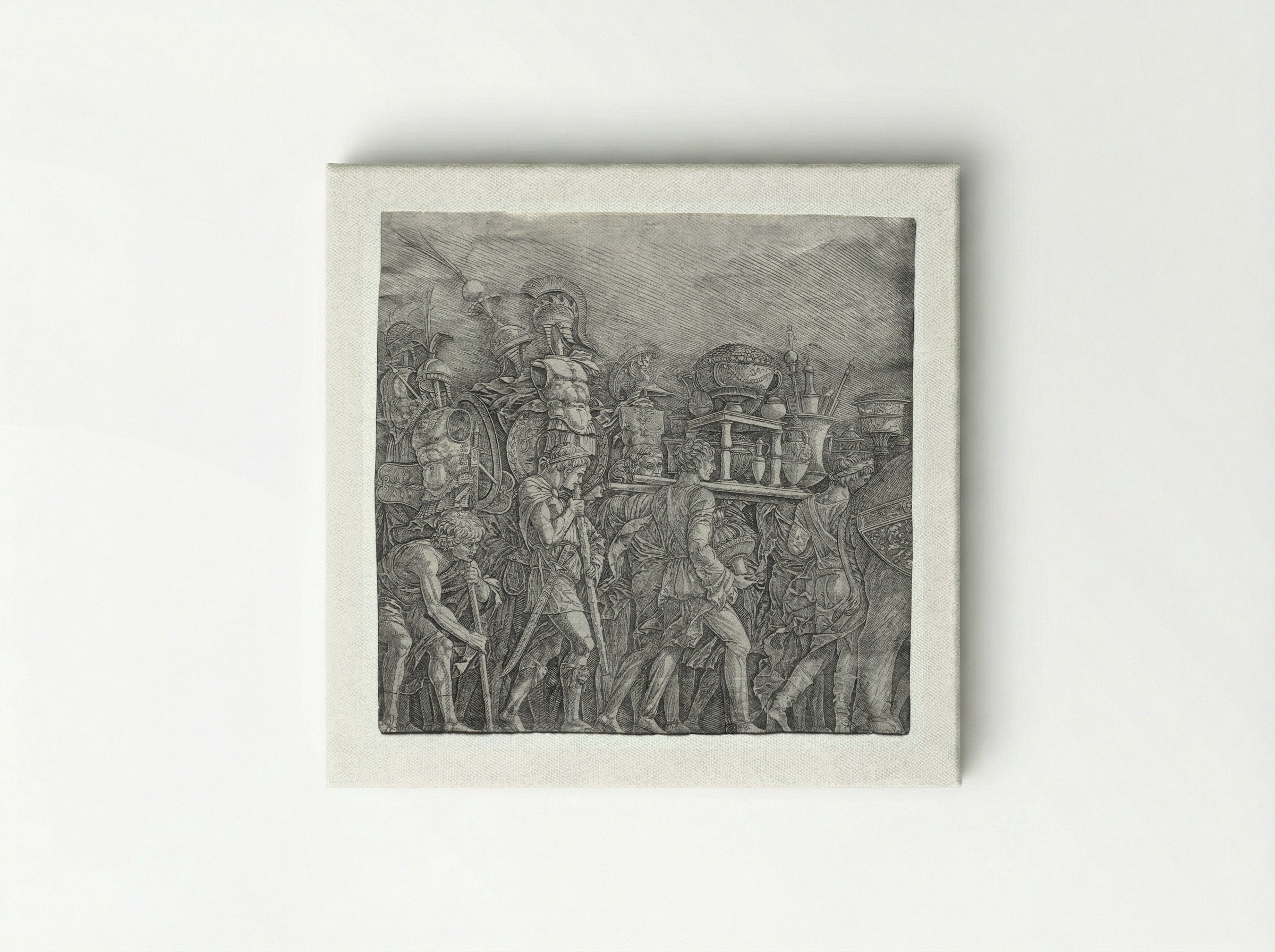 Triumph of Caesar: The Corselet Bearers - Andrea Mantegna - Canvas