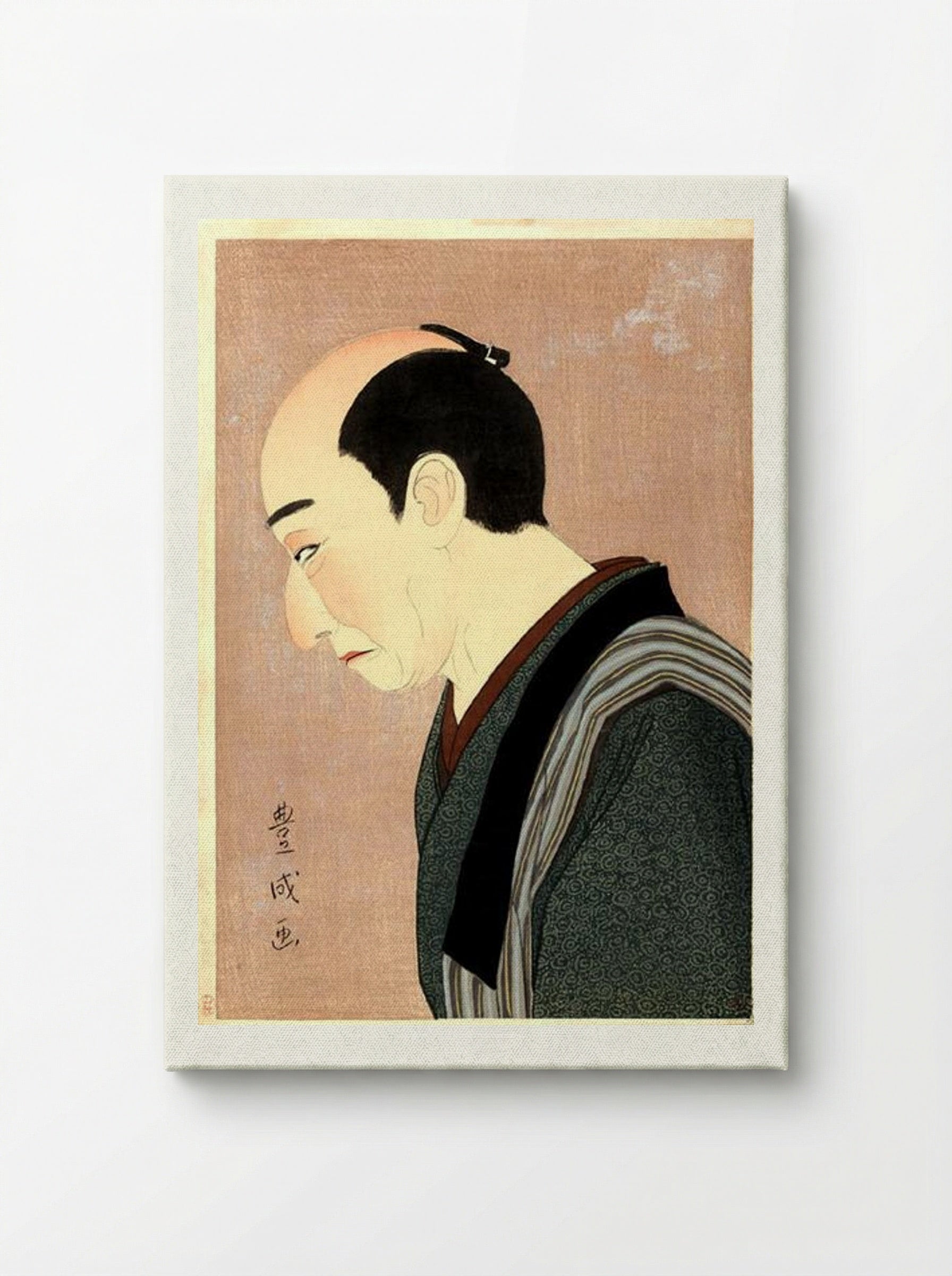 Kataoka Nizaemon XI as Kakiemon - Yamamura Toyonari - Canvas