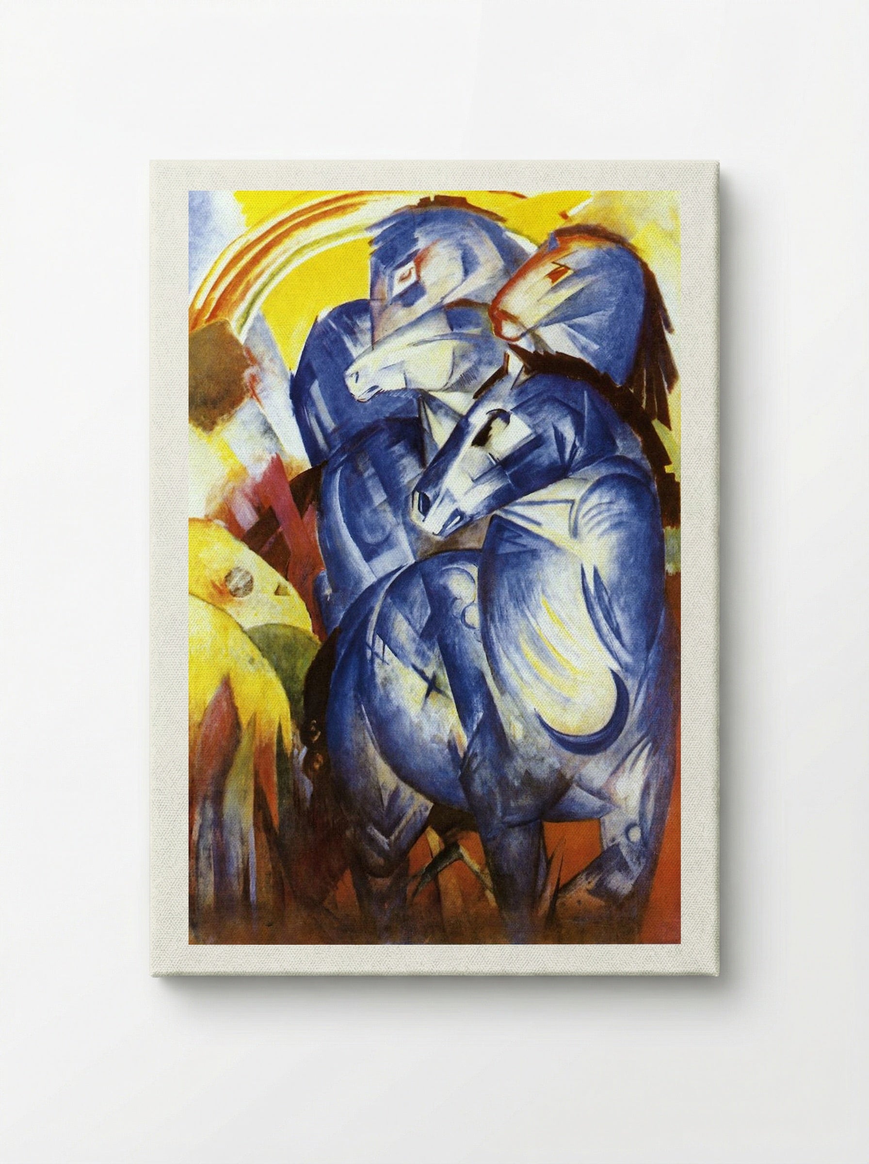 Blue Horses - Franz Marc - Canvas