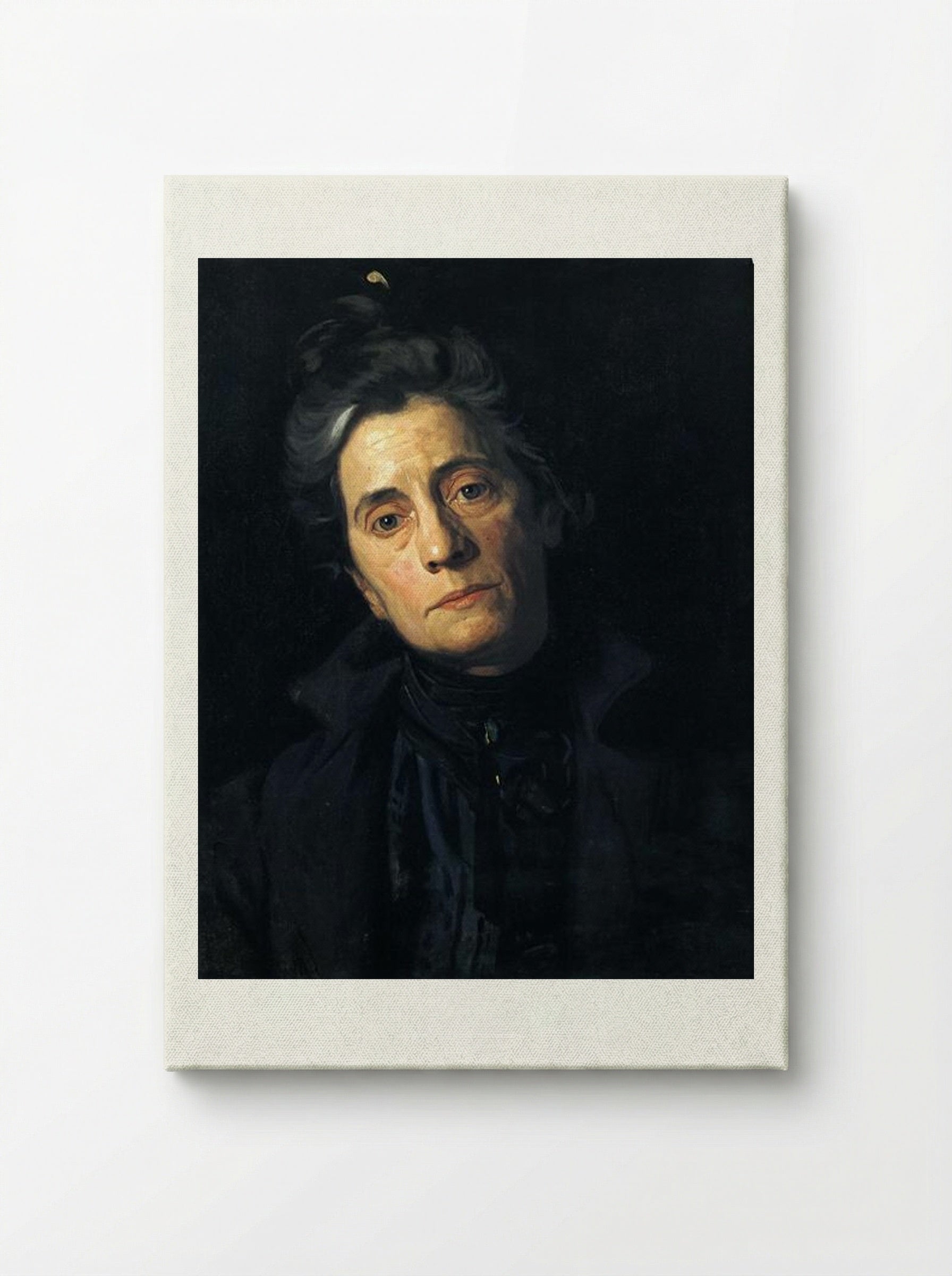 Portrait of Susan MacDowell Eakins - Thomas Eakins - Canvas