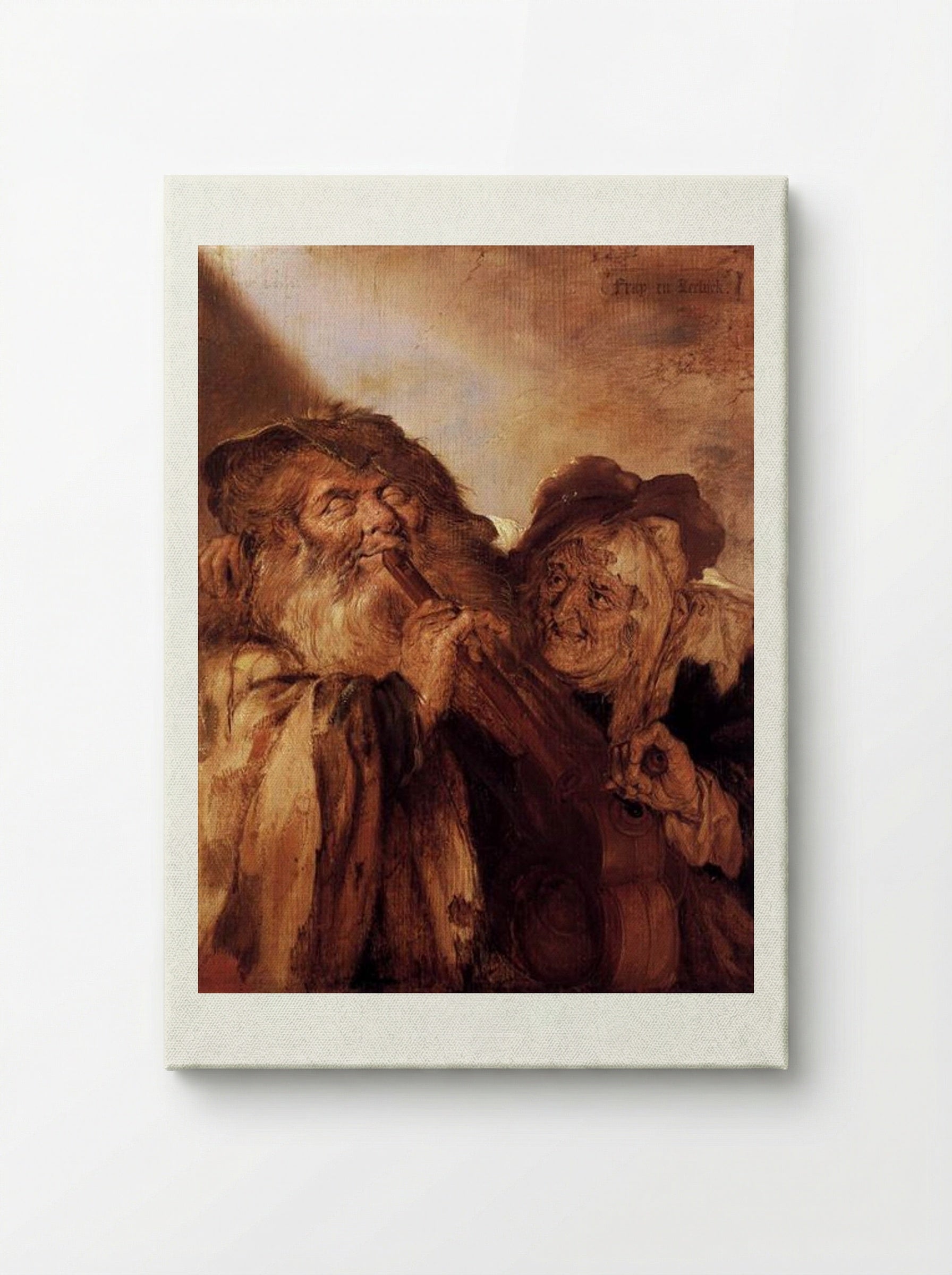Beautiful and Ugly - Adriaen van de Venne - Canvas