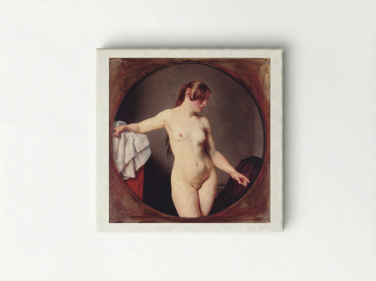 Female Model, Florentine - Christoffer Wilhelm Eckersberg - Canvas