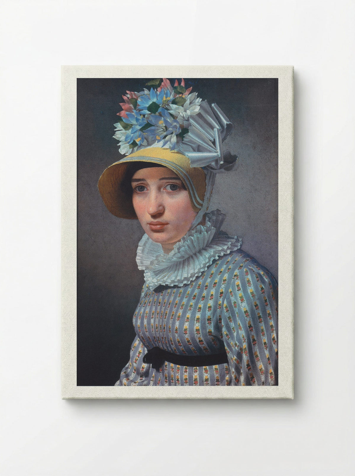 Portrait of Anna Maria Magnani - Christoffer Wilhelm Eckersberg - Canvas