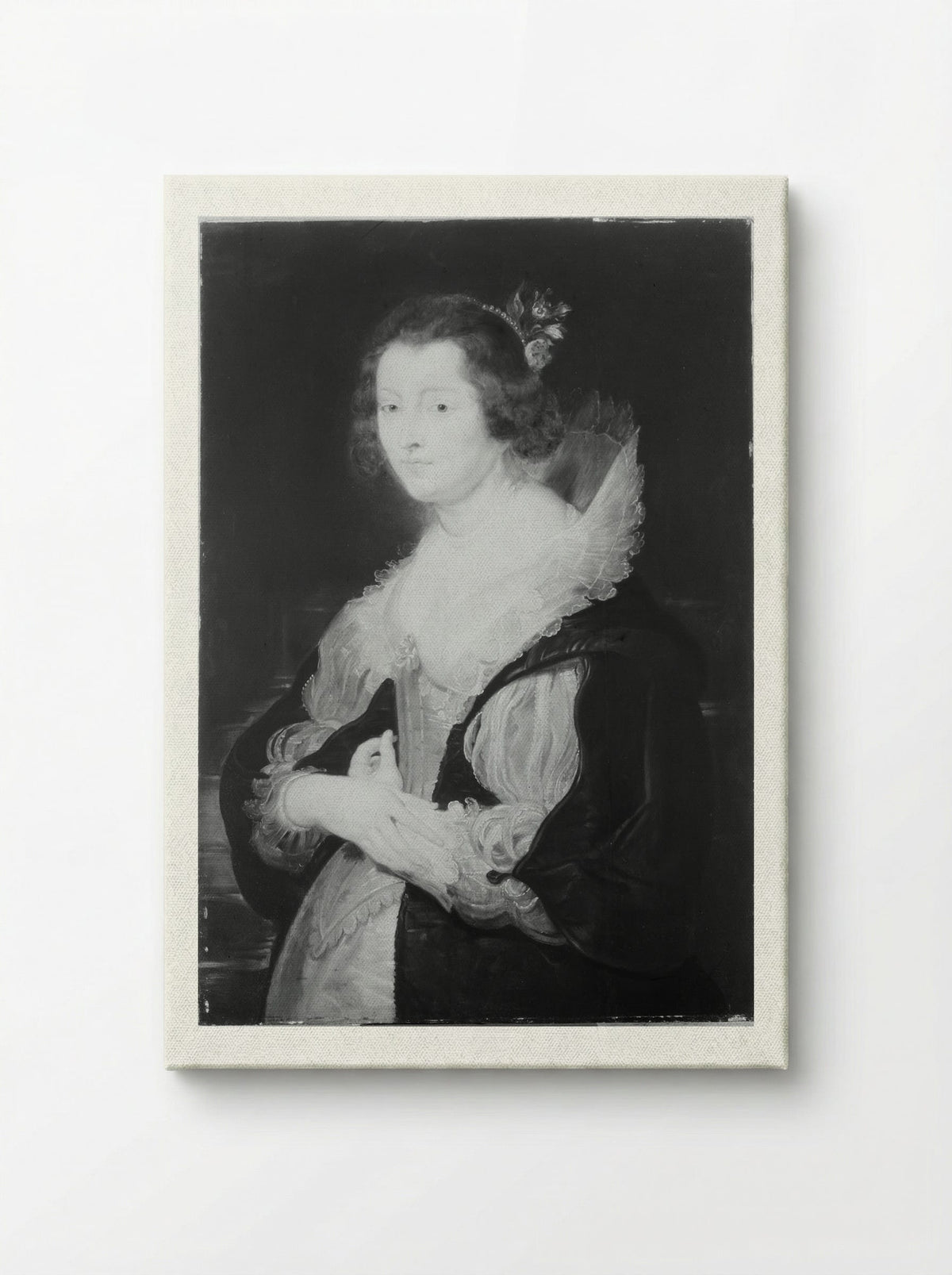 Portrait of a Lady (probably Helene Fourment) - Peter Paul Rubens - Canvas