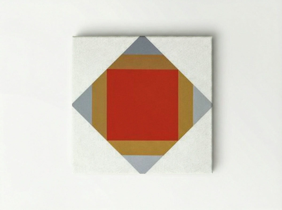 Red Nuclear - Max Bill - Canvas