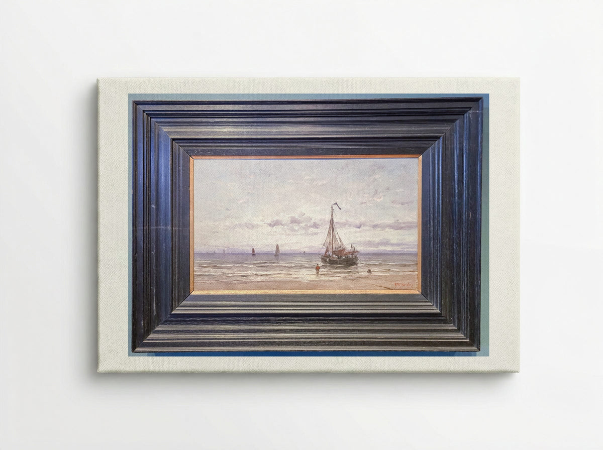 Zeegezicht - Hendrik Willem Mesdag - Canvas