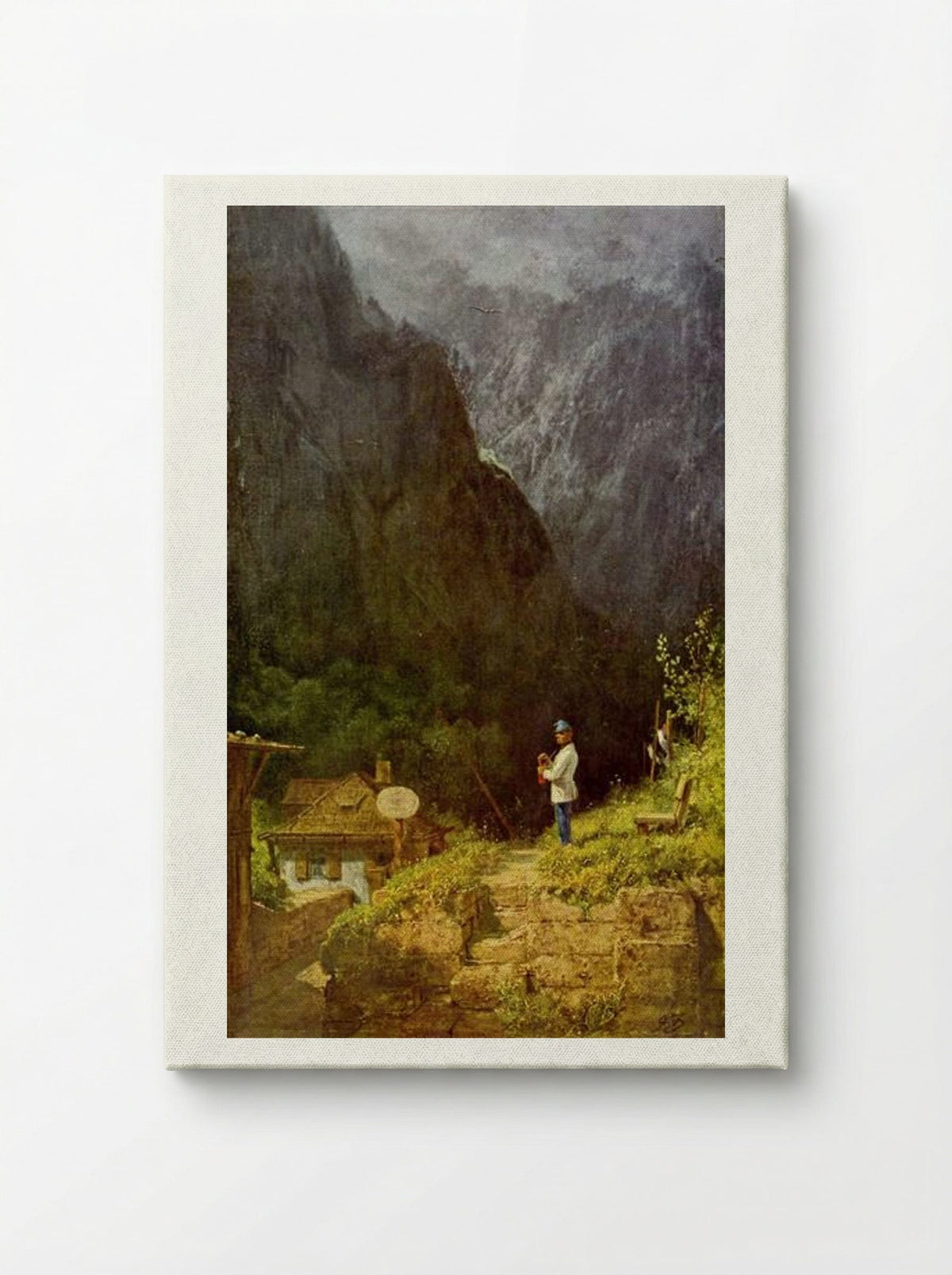 Tyrolean Toll House - Carl Spitzweg - Canvas