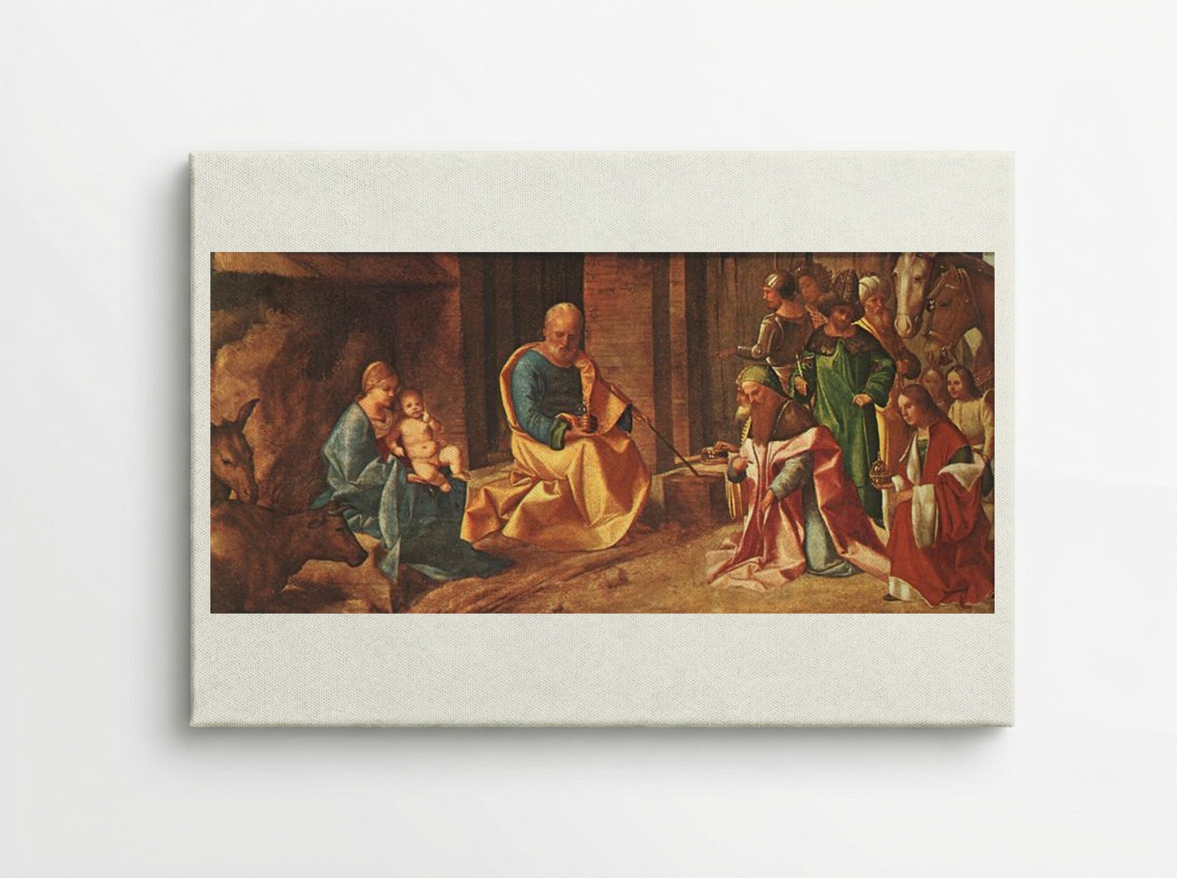 The Adoration of the Kings - Giorgione - Canvas