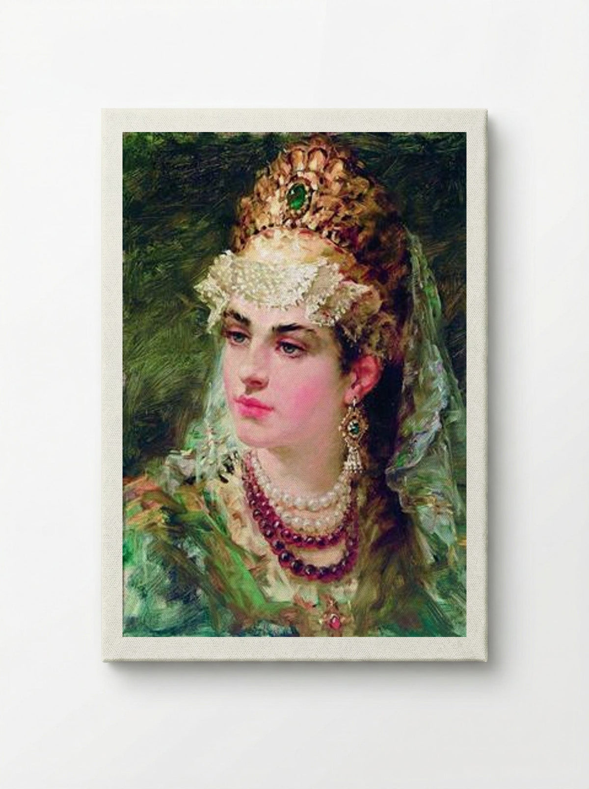 Boyaryshnya - Konstantin Makovsky - Canvas