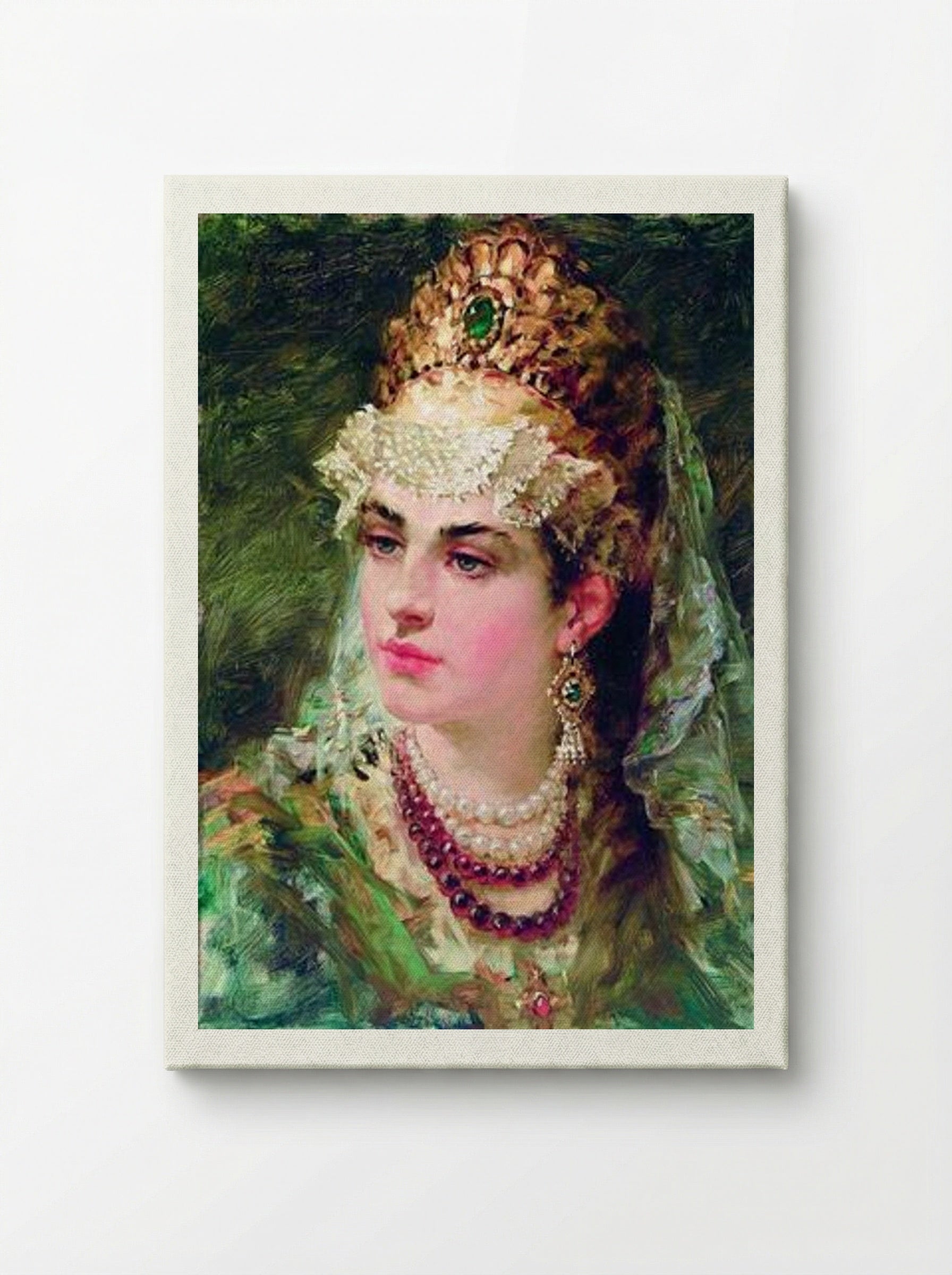 Boyaryshnya - Konstantin Makovsky - Canvas