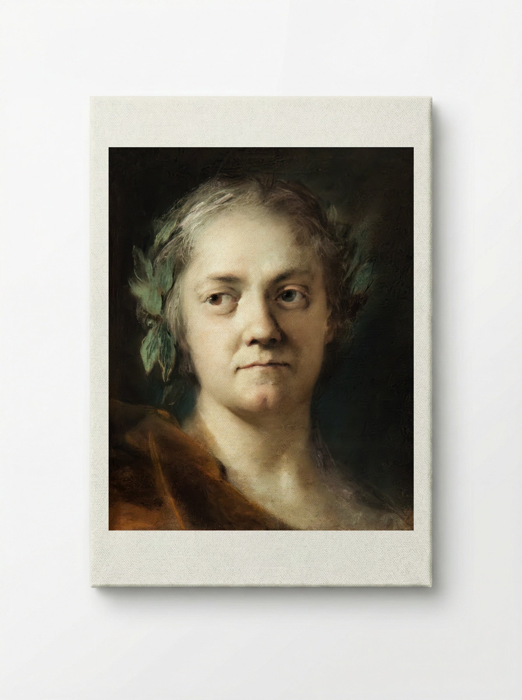 Self-portrait - Rosalba Carriera - Canvas
