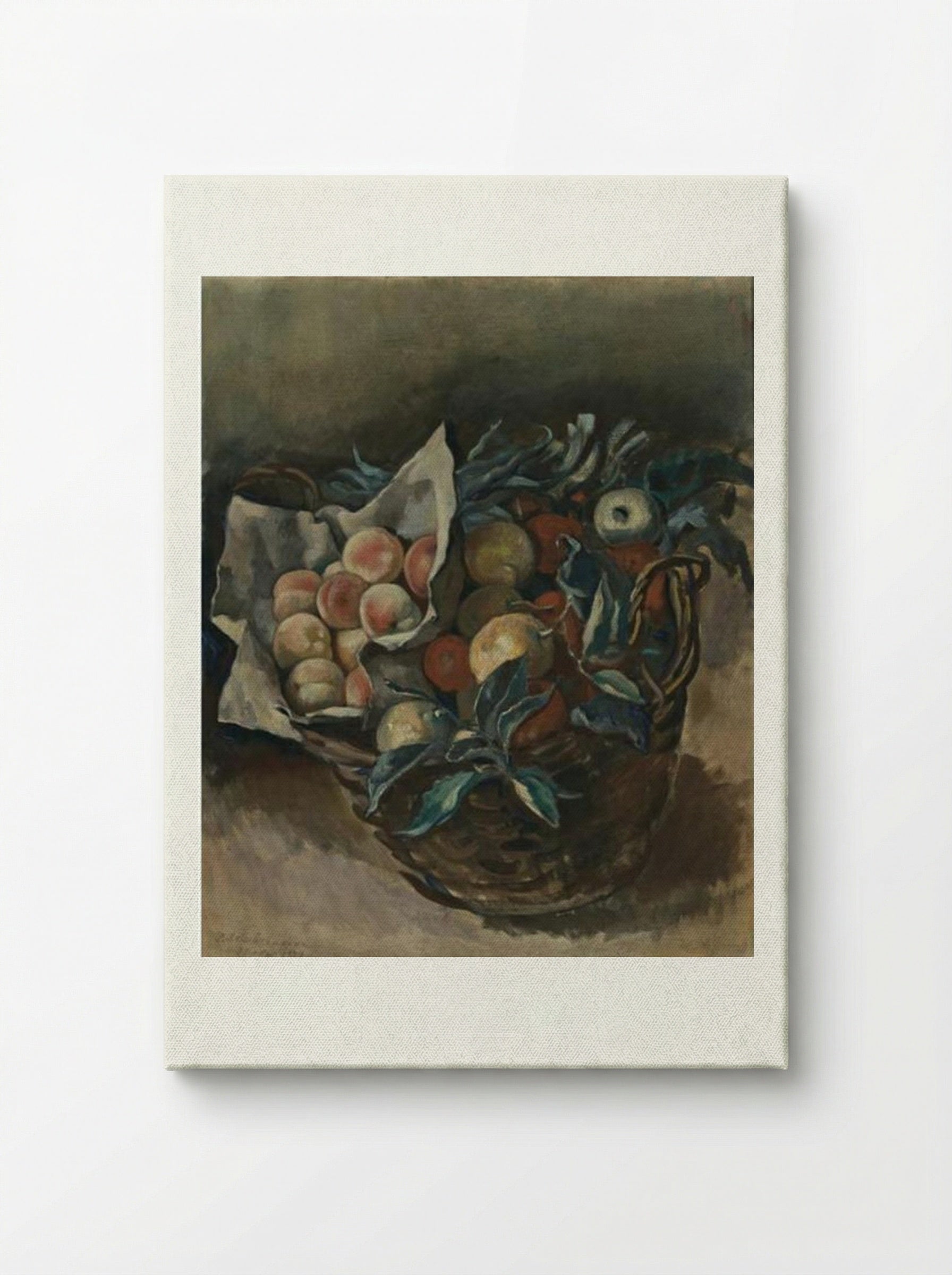 Fruit Piece - Zinaida Serebriakova - Canvas