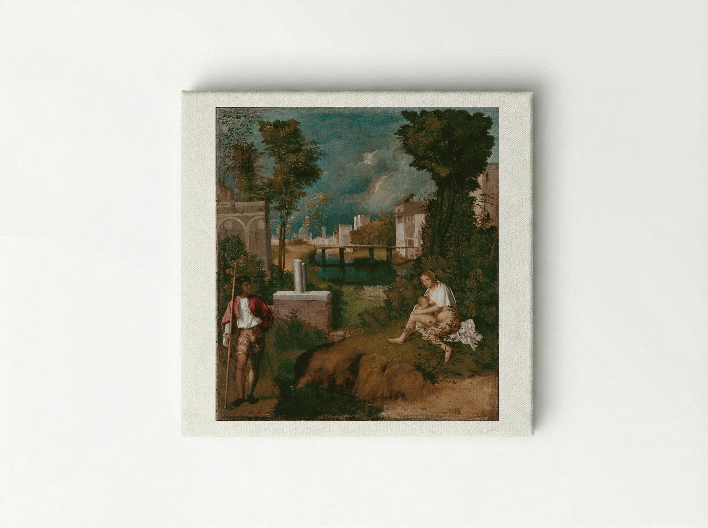 The Tempest - Giorgione - Canvas