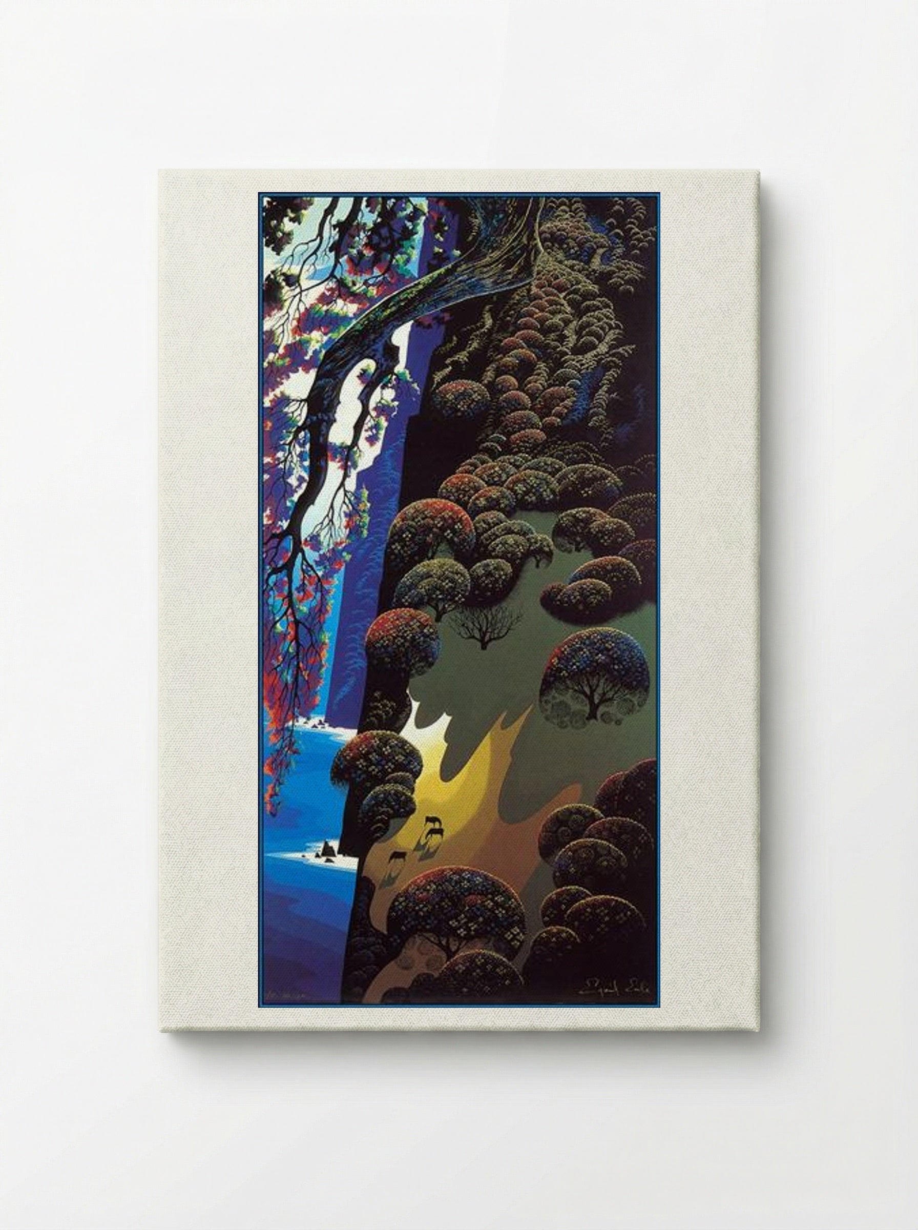 Enchanted Coast - Eyvind Earle - Canvas